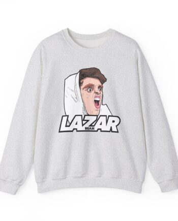 Lazar Silly Face Unisex Heavy Blend™ Crewneck Sweatshirt