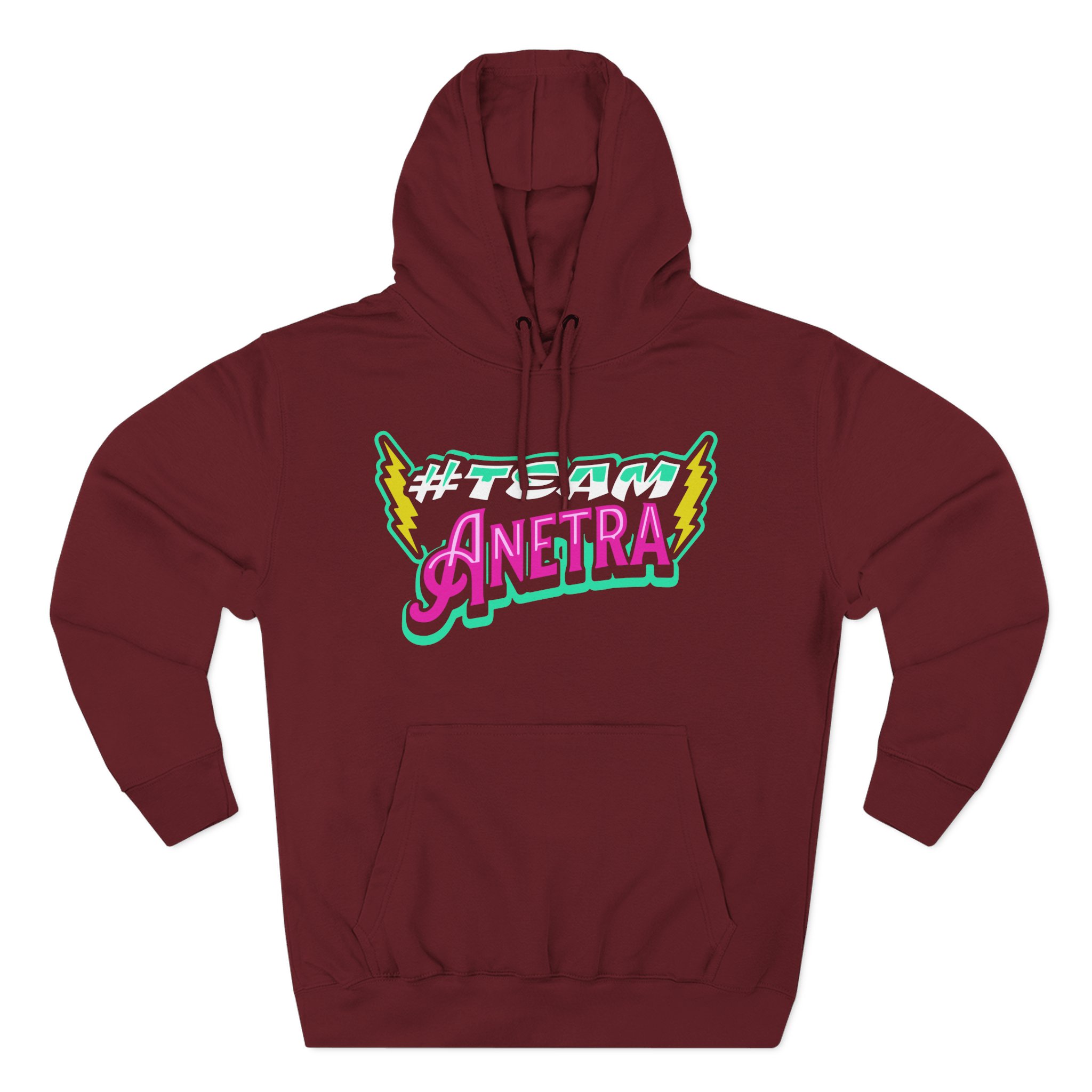 Anetra Teamanetra Three-Panel Fleece Hoodie
