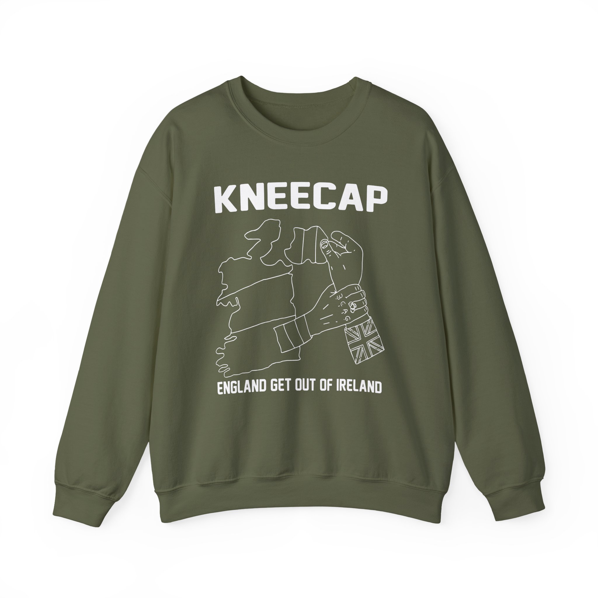 England Get Out of Ireland Unisex Heavy Blendâ„¢ Crewneck Sweatshirt
