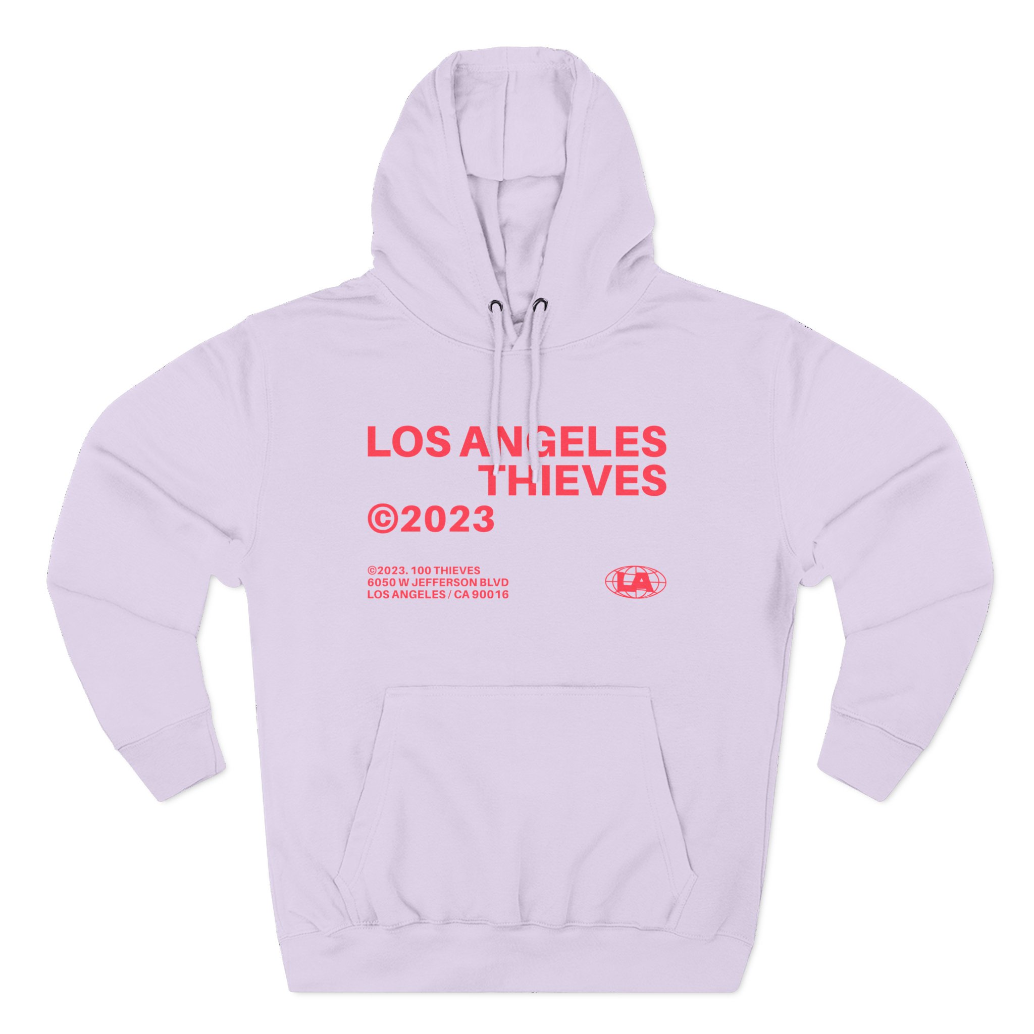 Los Angeles Thieves Three-panel Fleece Hoodie