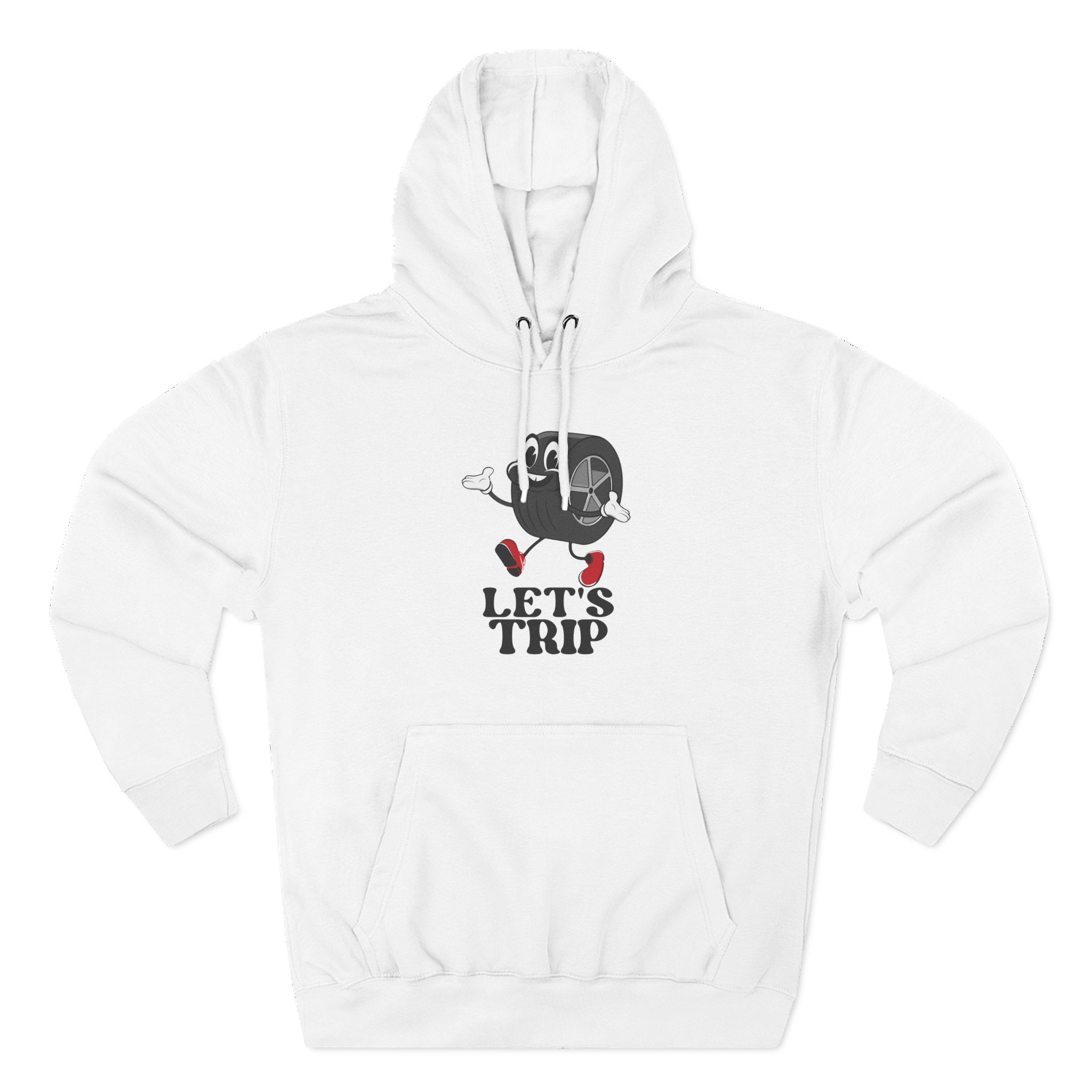 Sturniolo Triplets Lets Trip Wheelie Three-Panel Fleece Hoodie