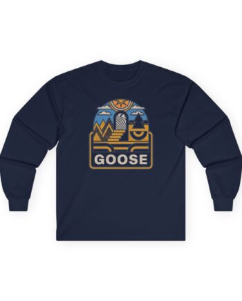 Goose Trippy Staircase Unisex Ultra Cotton Long Sleeve Tee