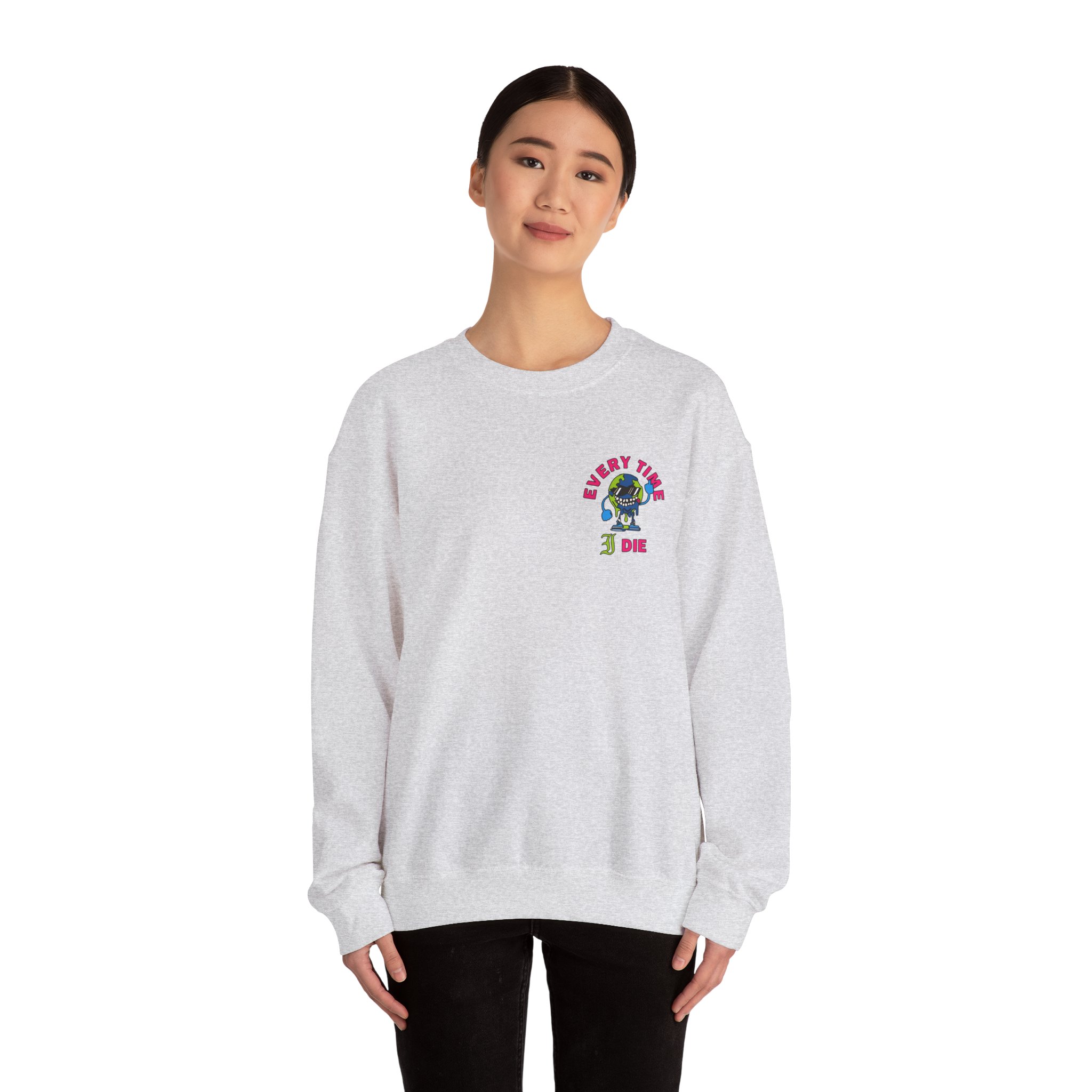 Every Time I Die Planet Unisex Heavy Blend Crewneck Sweatshirt