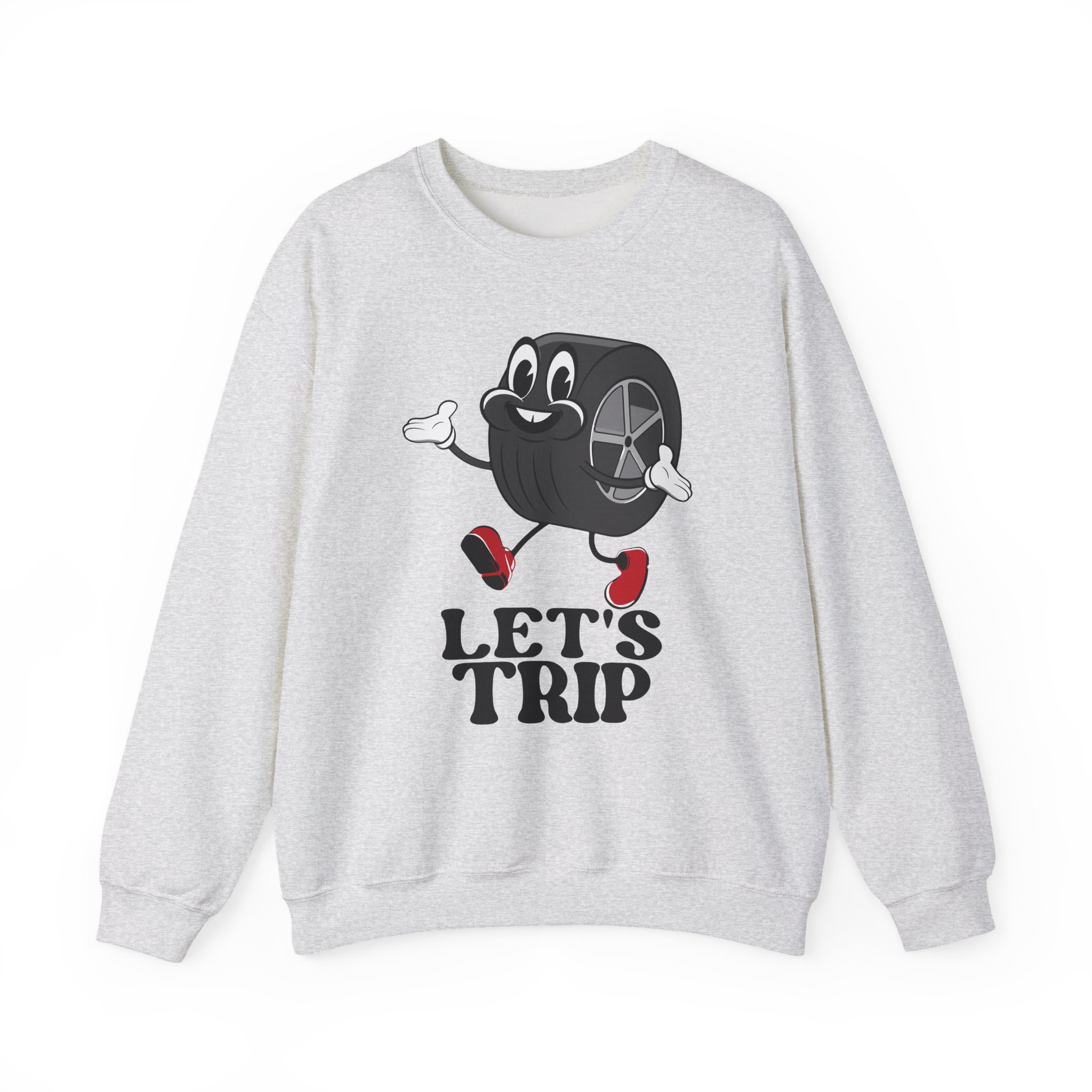 Sturniolo Triplets Lets Trip Wheelie Unisex Heavy Blendâ„¢ Crewneck Sweatshirt