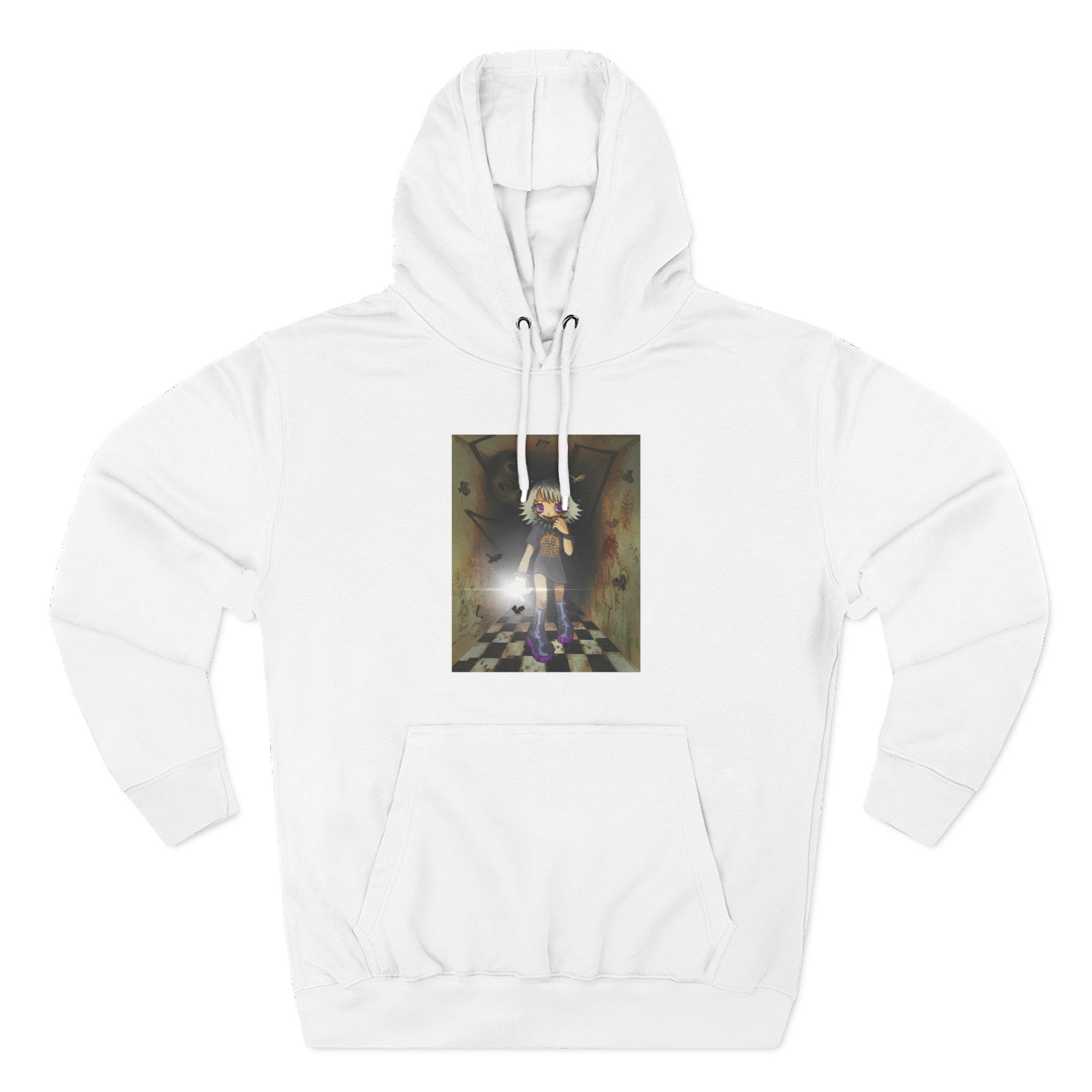 Izzzyzzz Three-Panel Fleece Hoodie