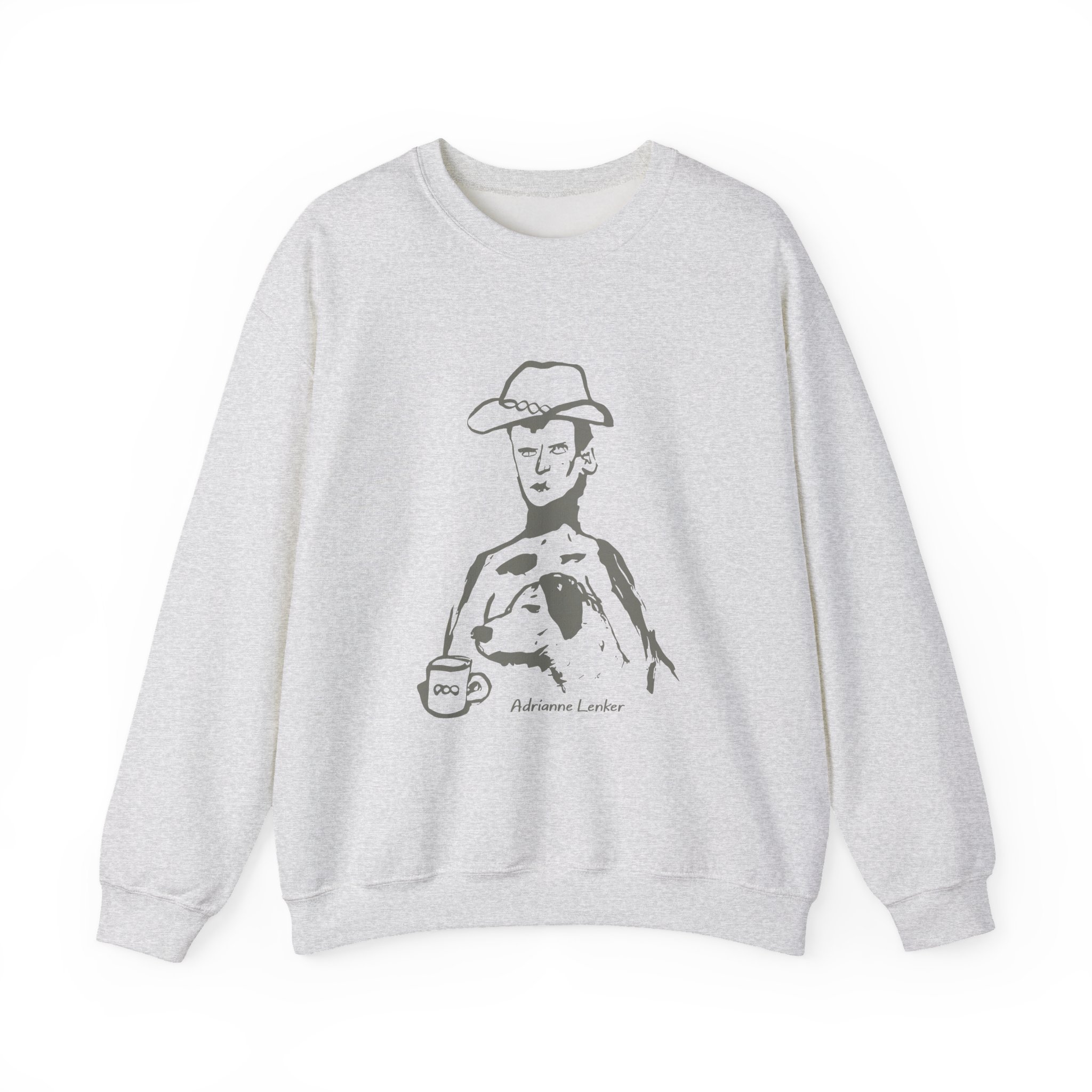 Adrianne Lenker Adrianne & Oso Unisex Heavy Blend Crewneck Sweatshirt