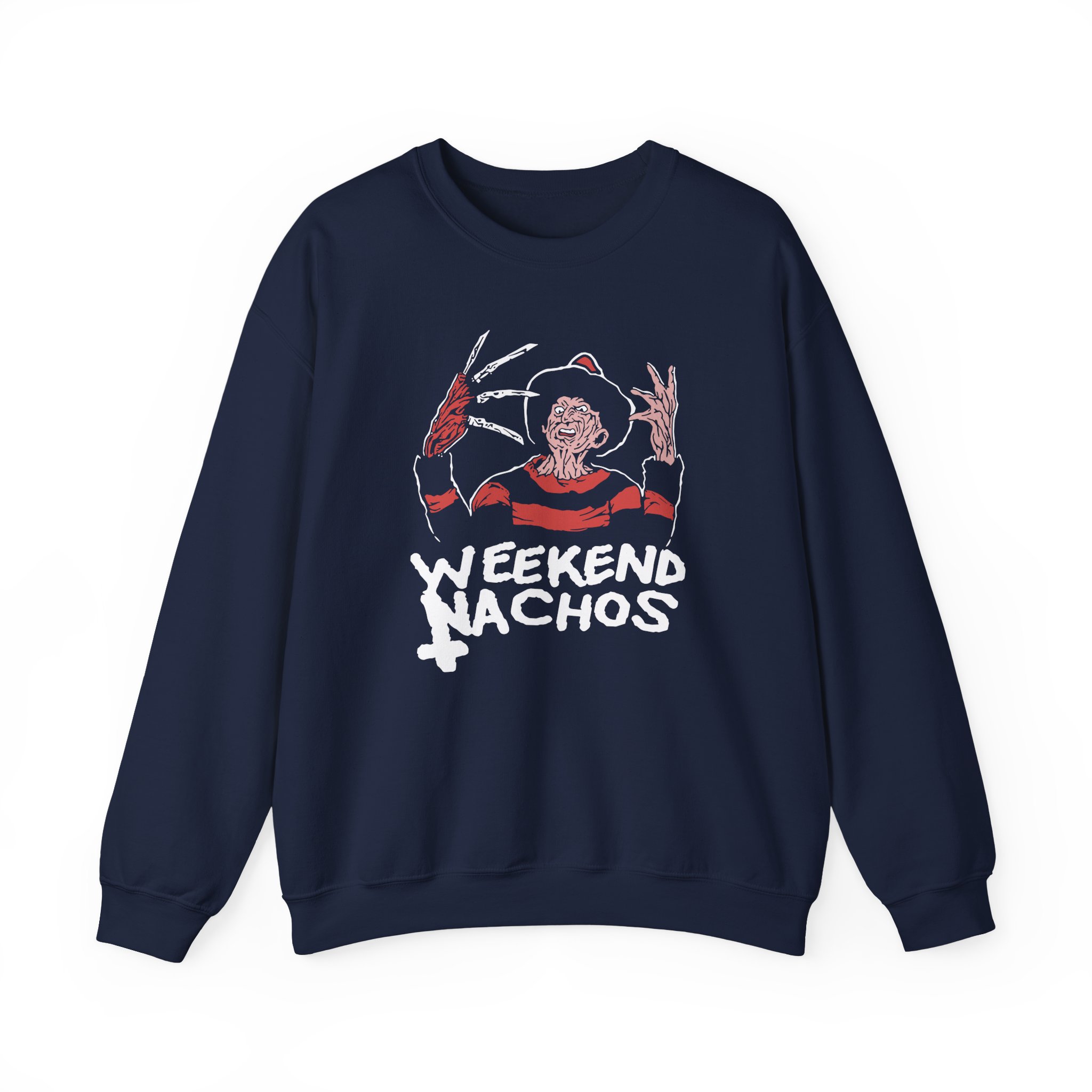 Weekend Nachos Freddy Unisex Heavy Blendâ„¢ Crewneck Sweatshirt