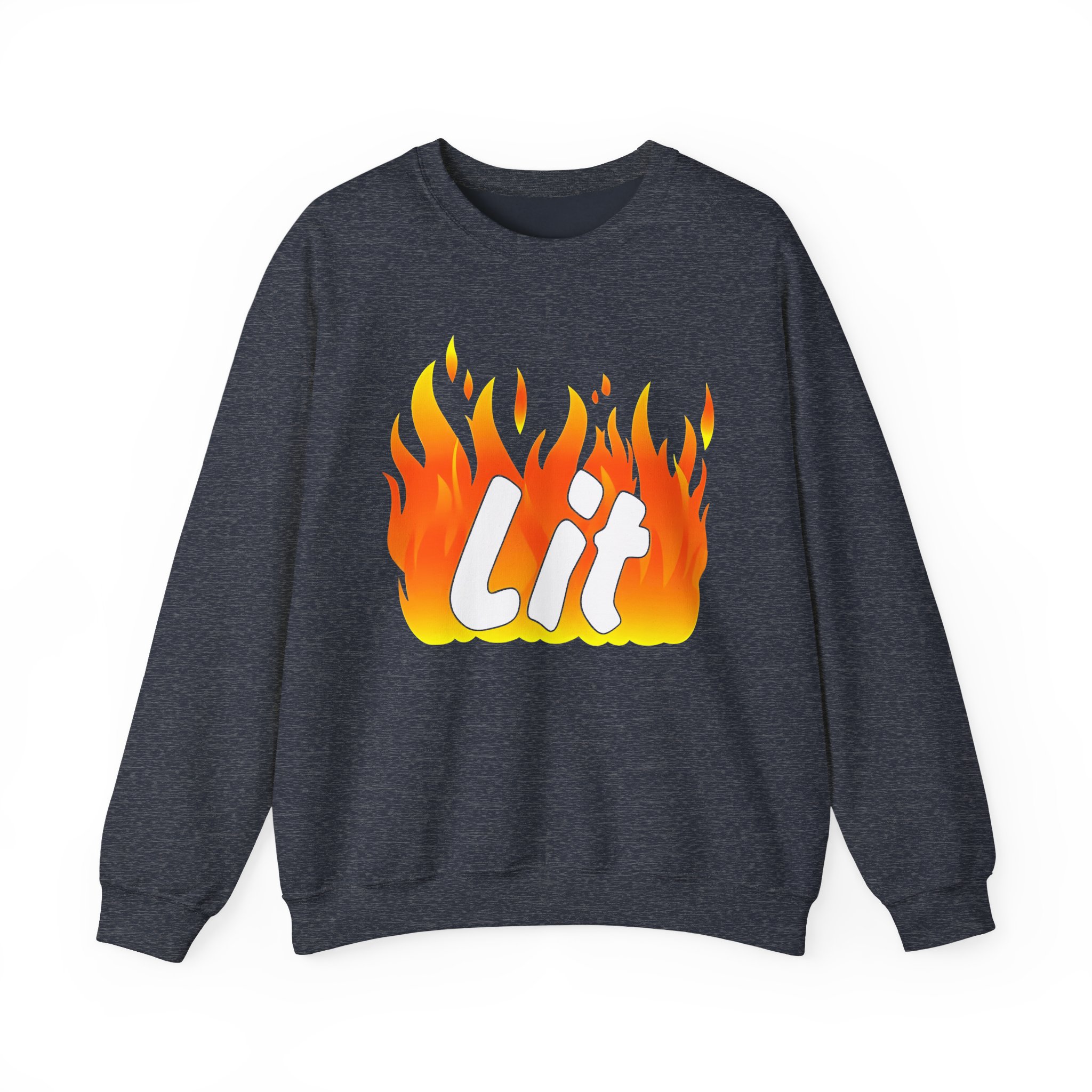 Dobre brothers Lit fire Unisex Heavy Blendâ„¢ Crewneck Sweatshirt