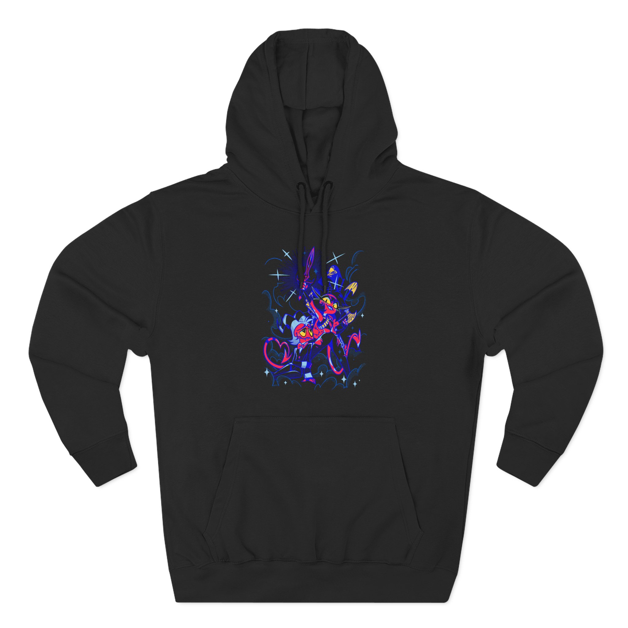 Vivziepop M&m Battle Dressed Three-Panel Fleece Hoodie