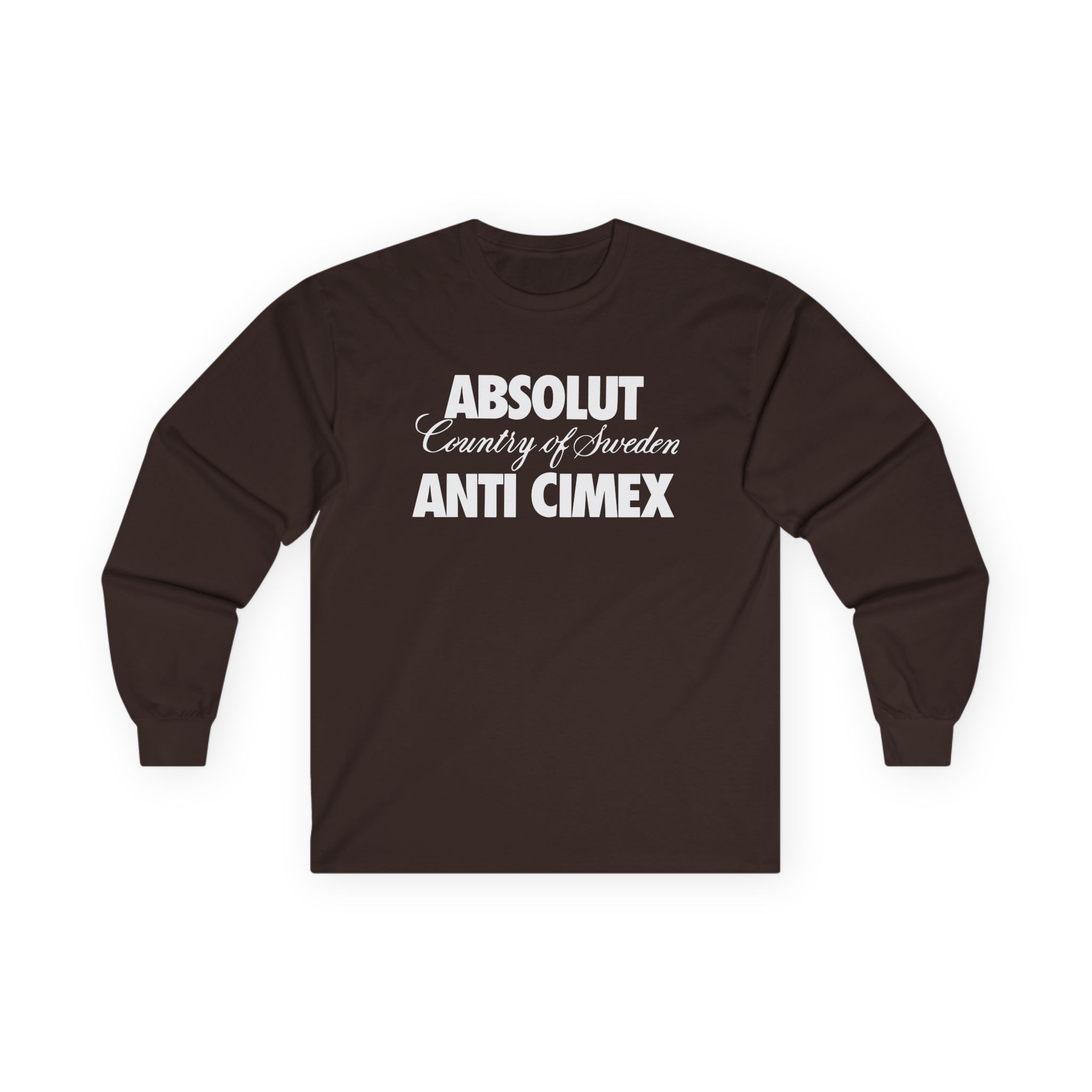 Anti Cimex Absolut Country of Sweden Unisex Ultra Cotton Long Sleeve Tee