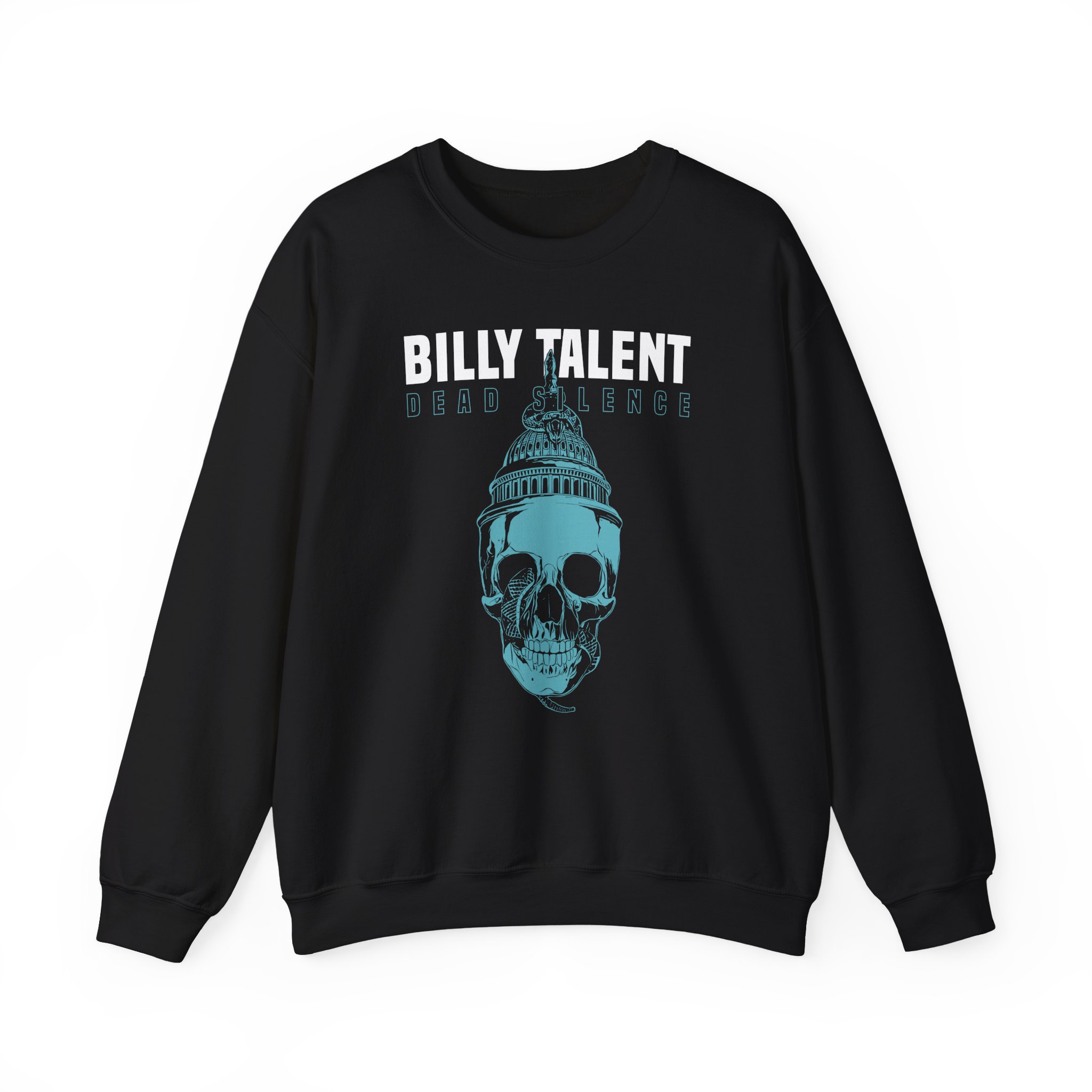 Billy Talent Skull Unisex Heavy Blendâ„¢ Crewneck Sweatshirt