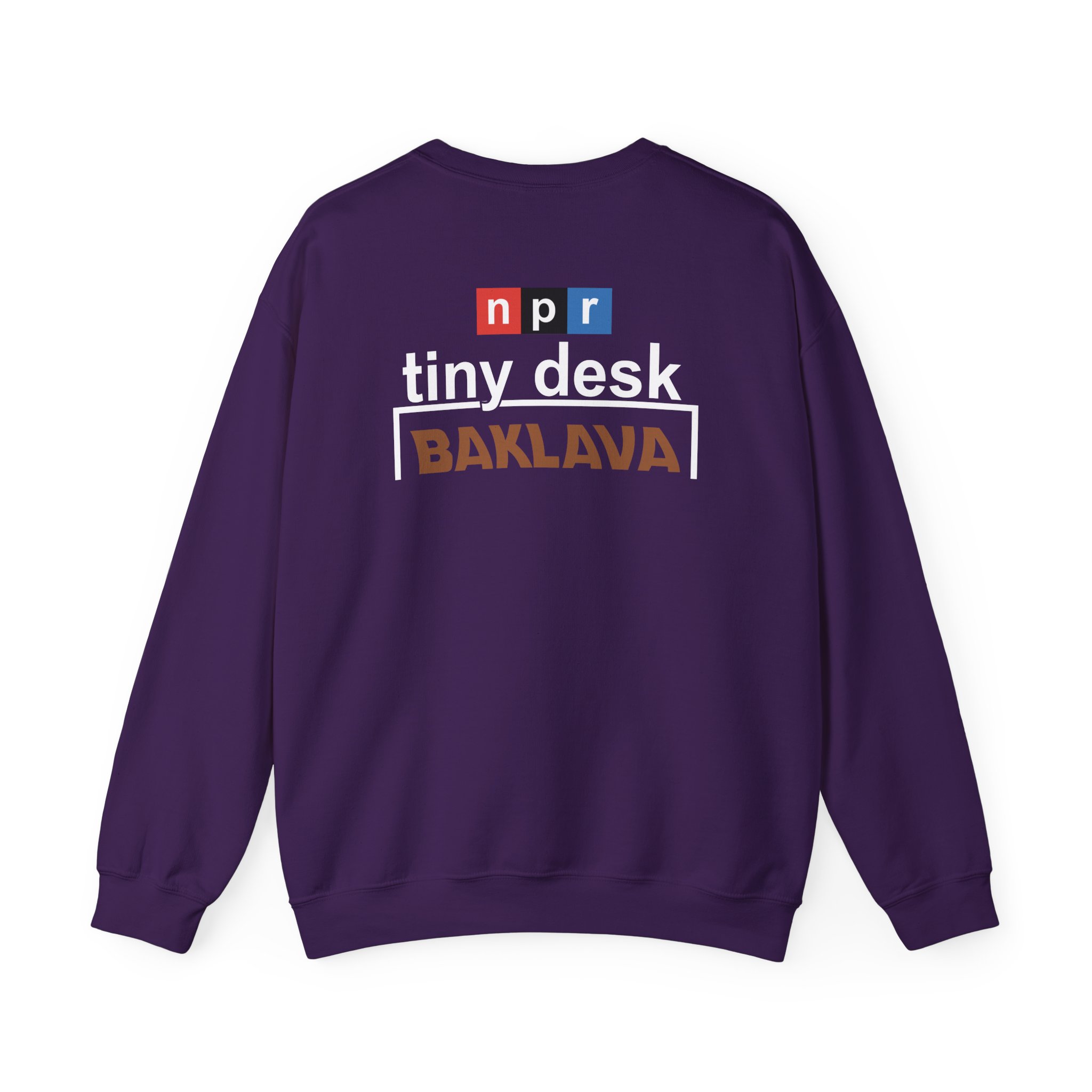 Action Bronson Baklava X Npr Tiny Desk Unisex Heavy Blendâ„¢ Crewneck Sweatshirt