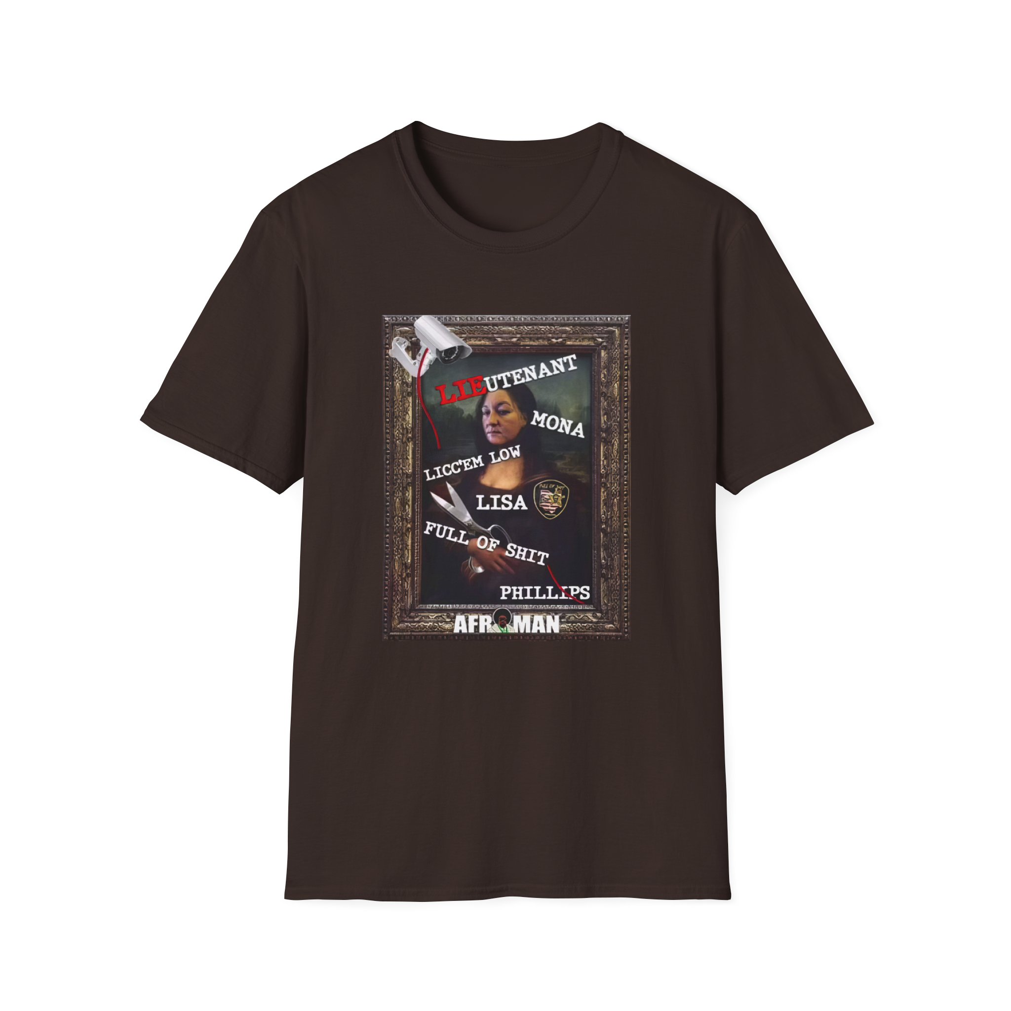 Afroman Lt Licc’em Low Lisa Full of Shit Phillips Unisex Softstyle T-Shirt