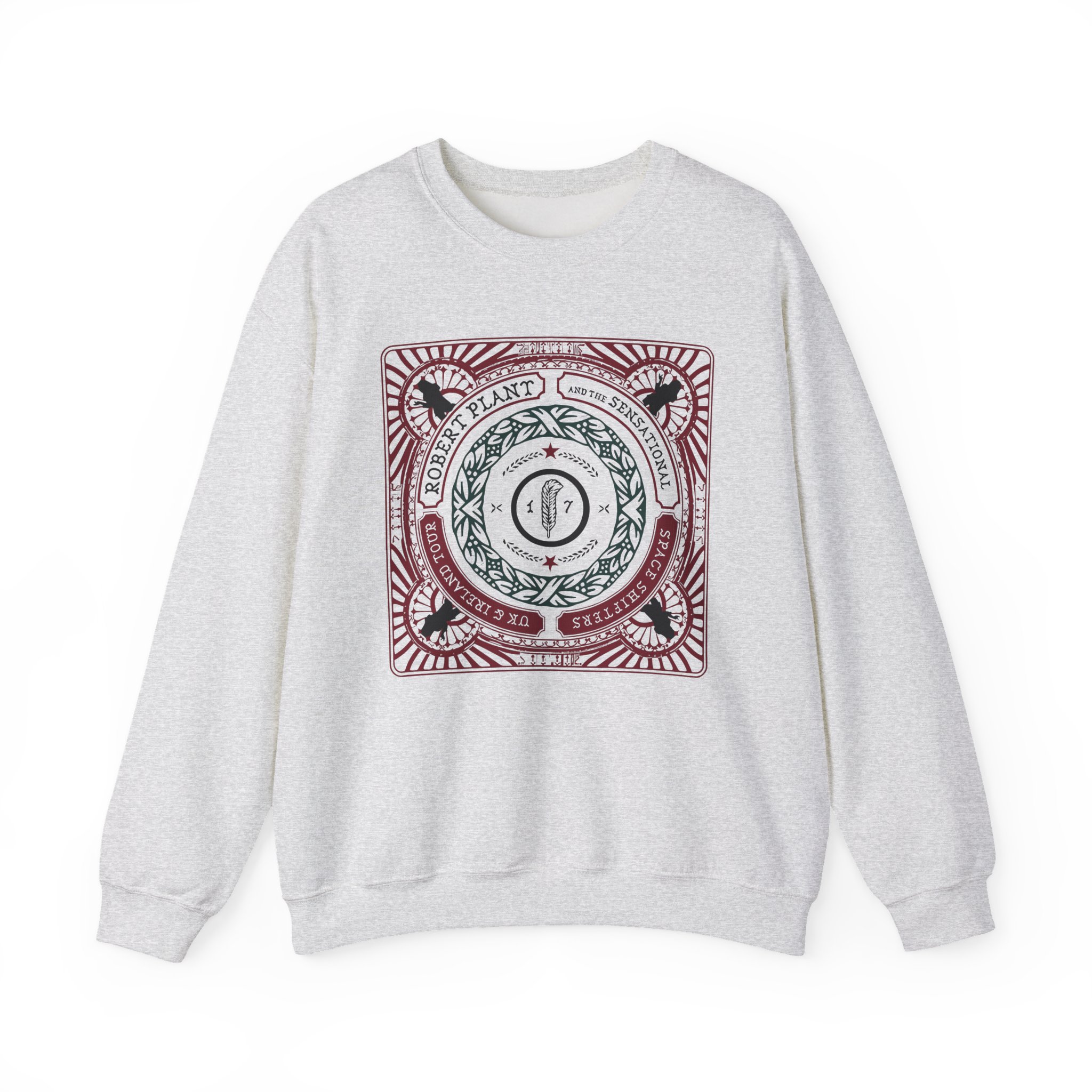 Robert Plant Retrographic Unisex Heavy Blendâ„¢ Crewneck Sweatshirt