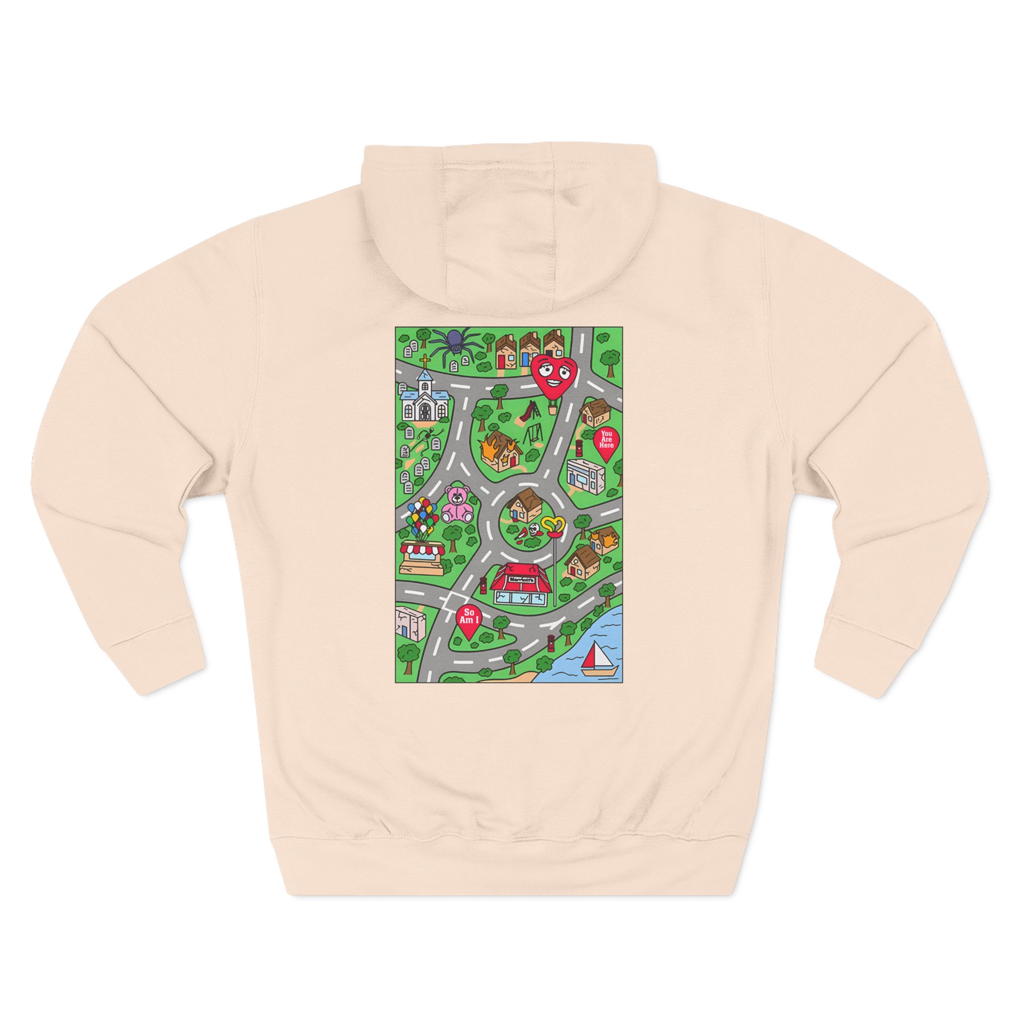 James Marriott Are We There Yet Three-Panel Fleece Hoodie