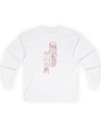 Djo The Crux Sign Ringer Unisex Ultra Cotton Long Sleeve Tee