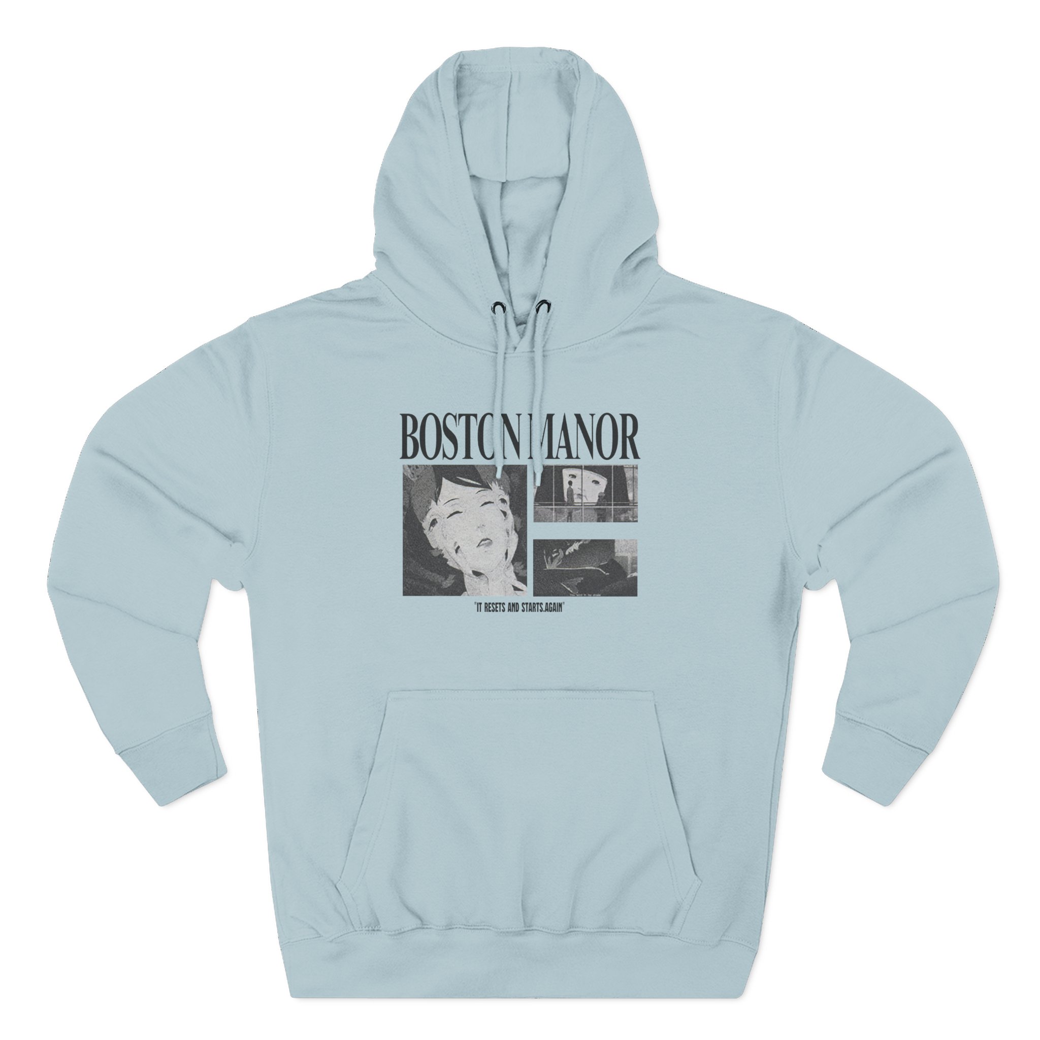 Boston Manor Paprika Three-Panel Fleece Hoodie