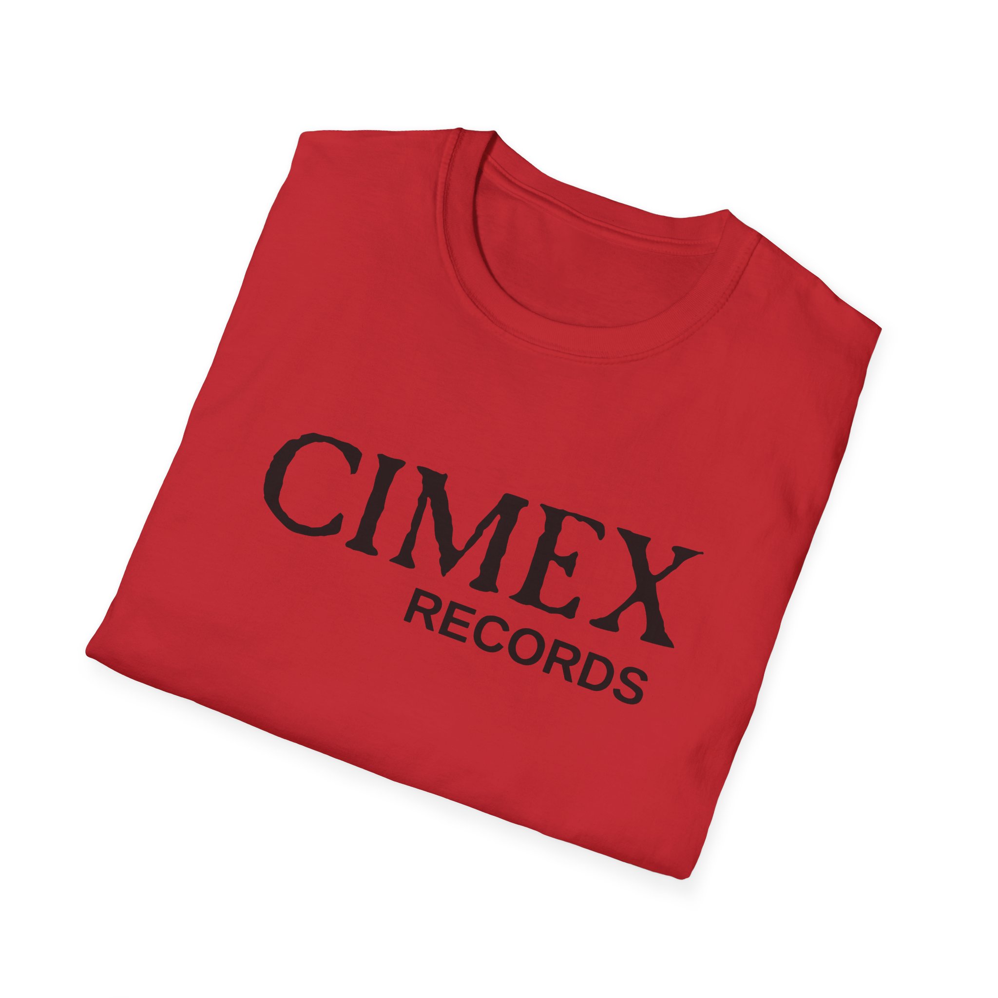 Anti Cimex Records Unisex Softstyle T-shirt