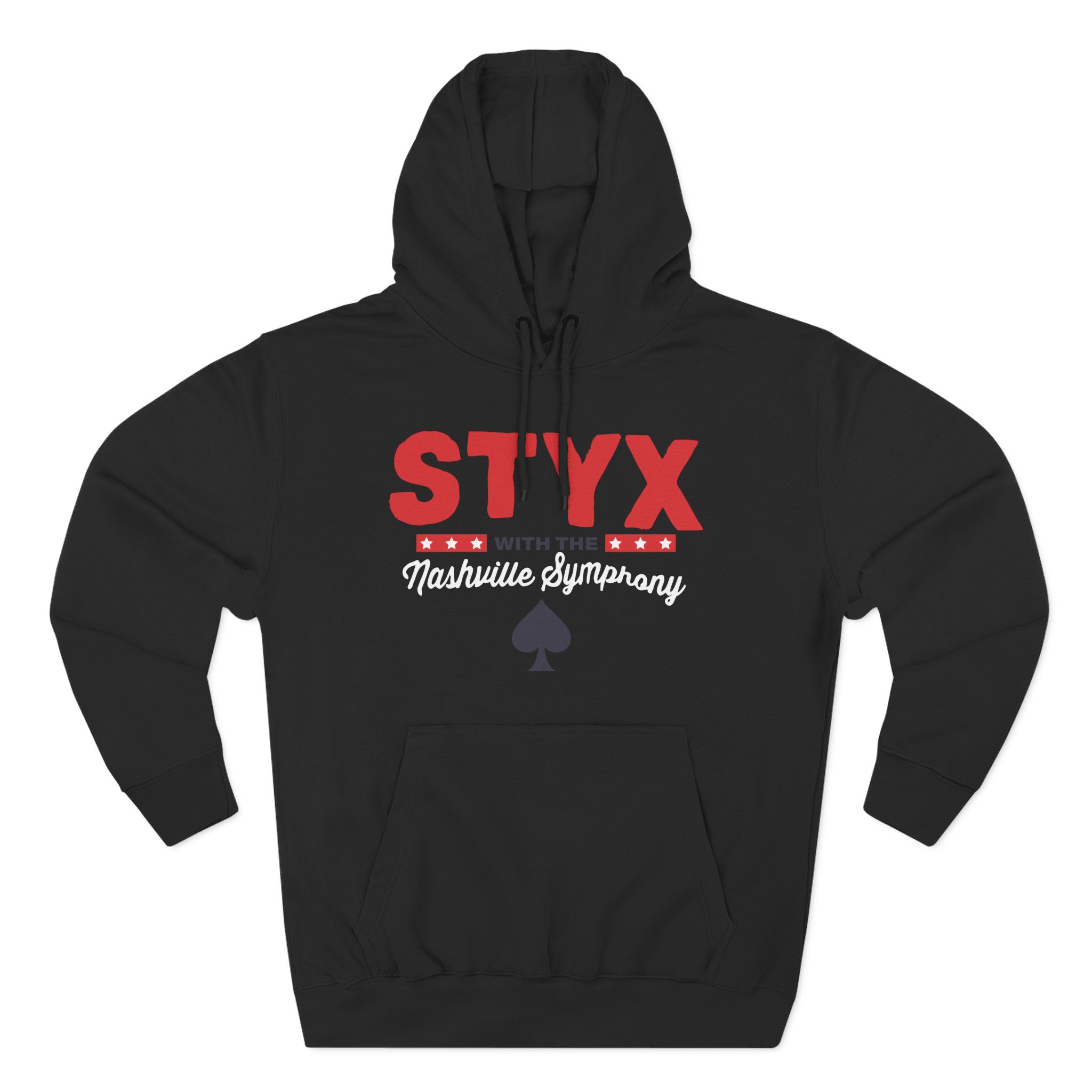 Styx Symphony Three-Panel Fleece Hoodie