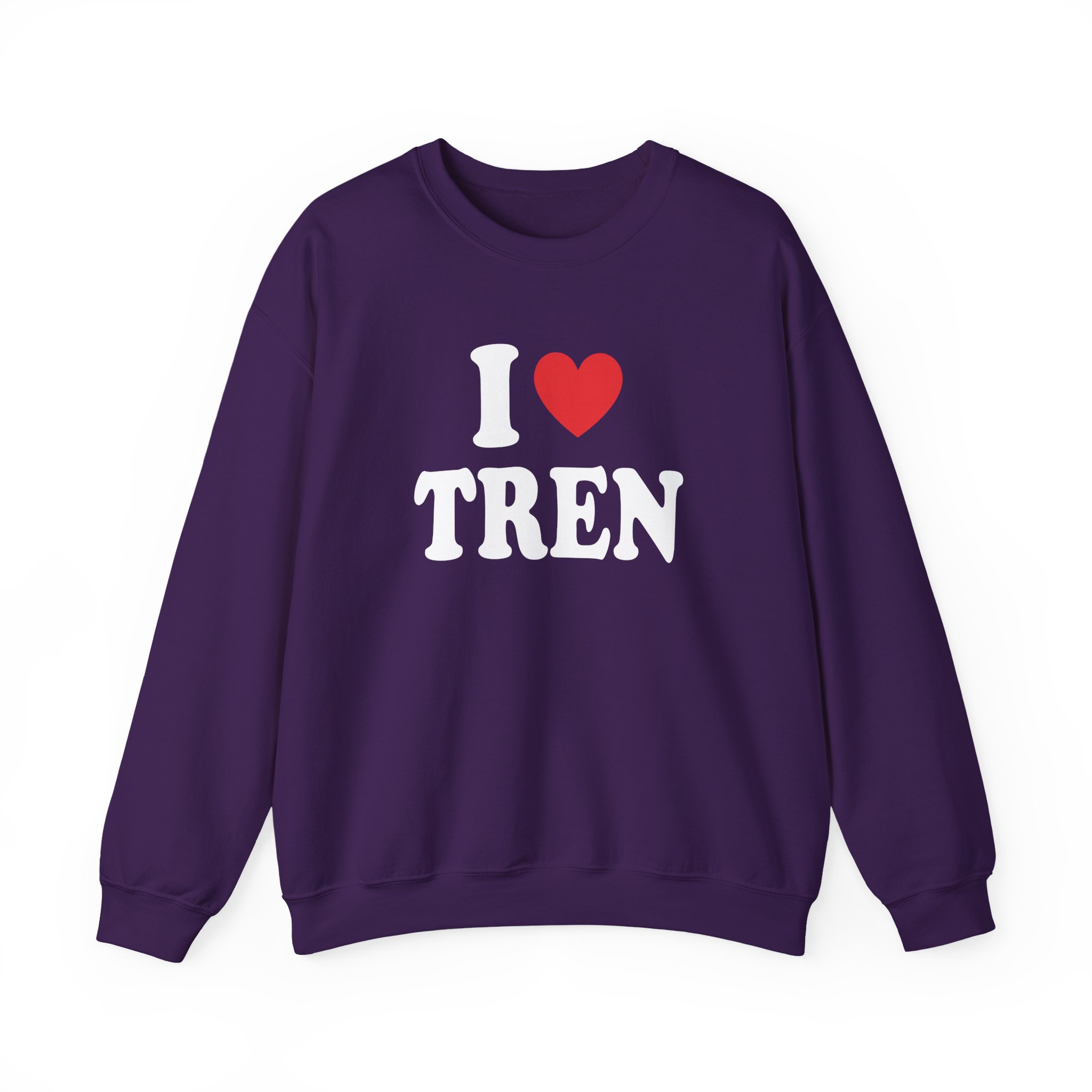 I Love Tren Twins Unisex Heavy Blendâ„¢ Crewneck Sweatshirt