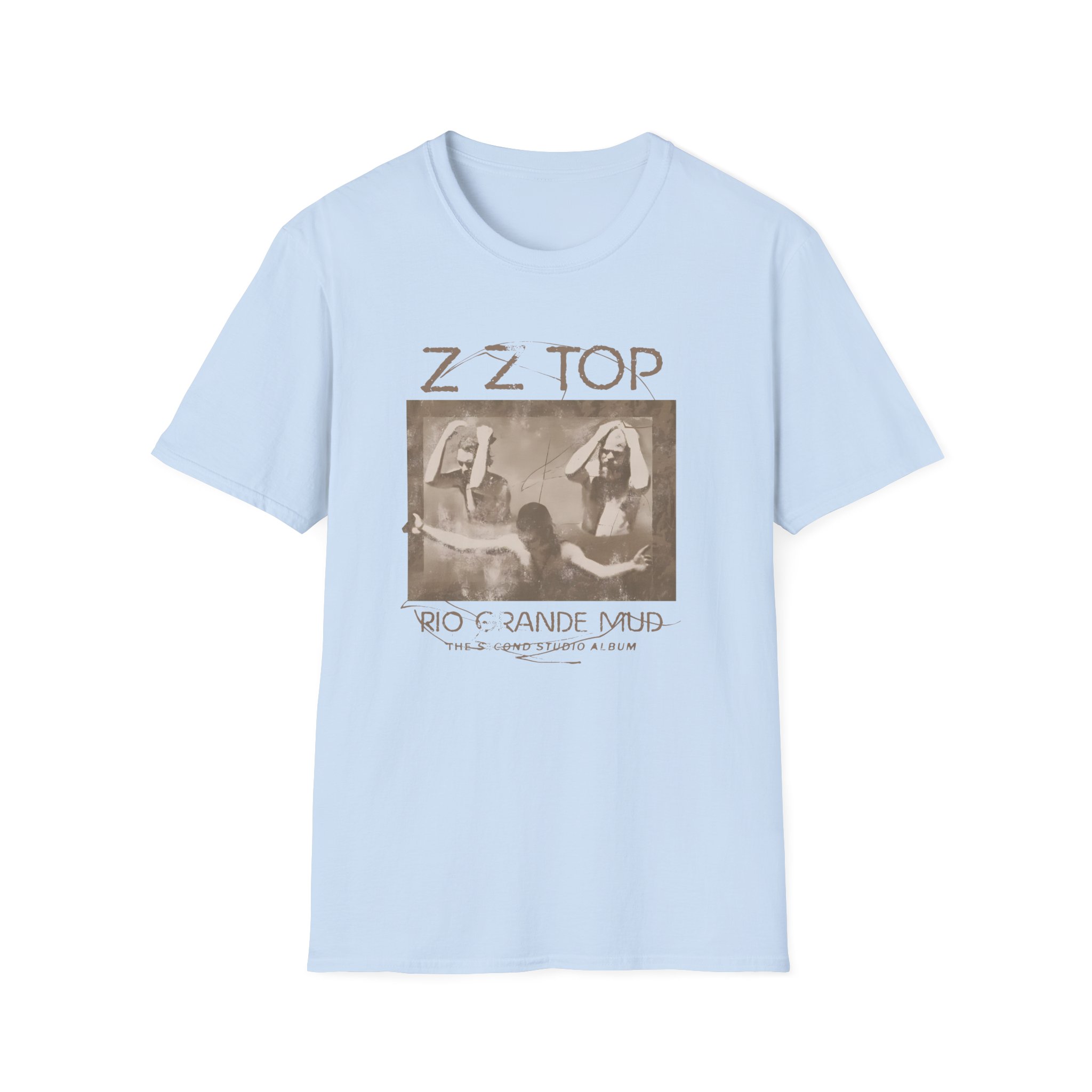ZZ Top Rio Grande Mud Unisex Softstyle T-Shirt