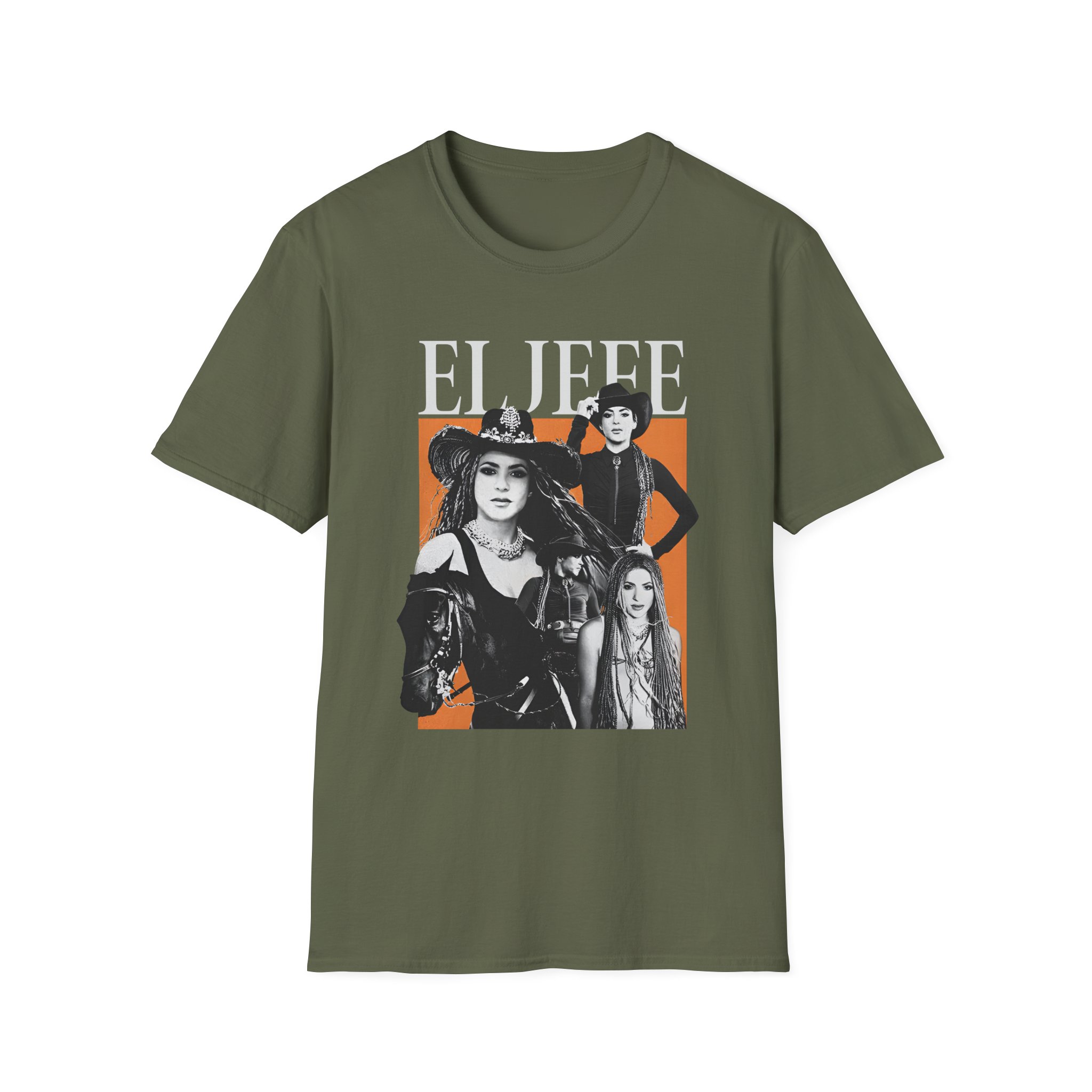 Shakira El Jefe Unisex Softstyle T-Shirt