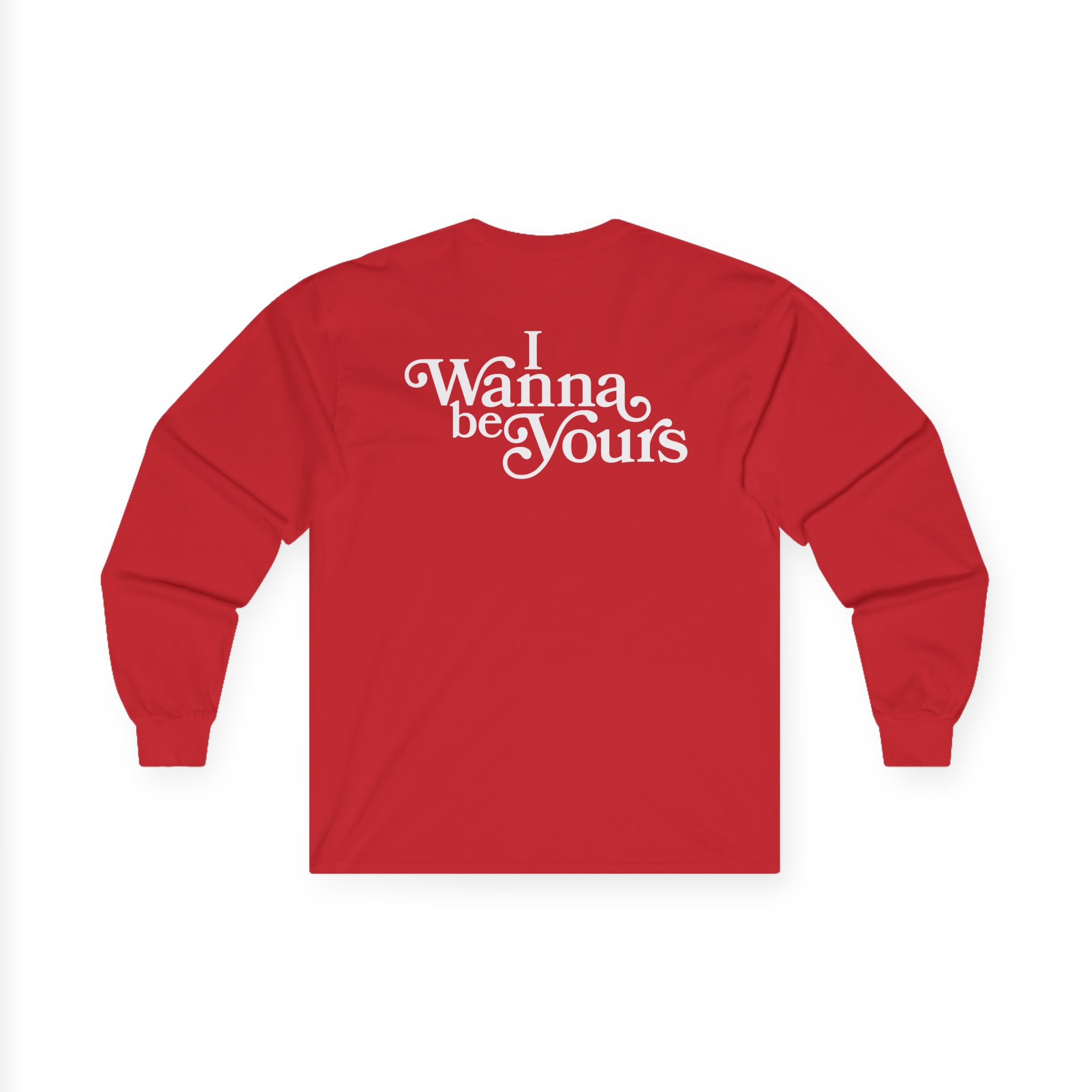 Arctic Monkeys I Wanna Be Yours Lyric Unisex Ultra Cotton Long Sleeve Tee