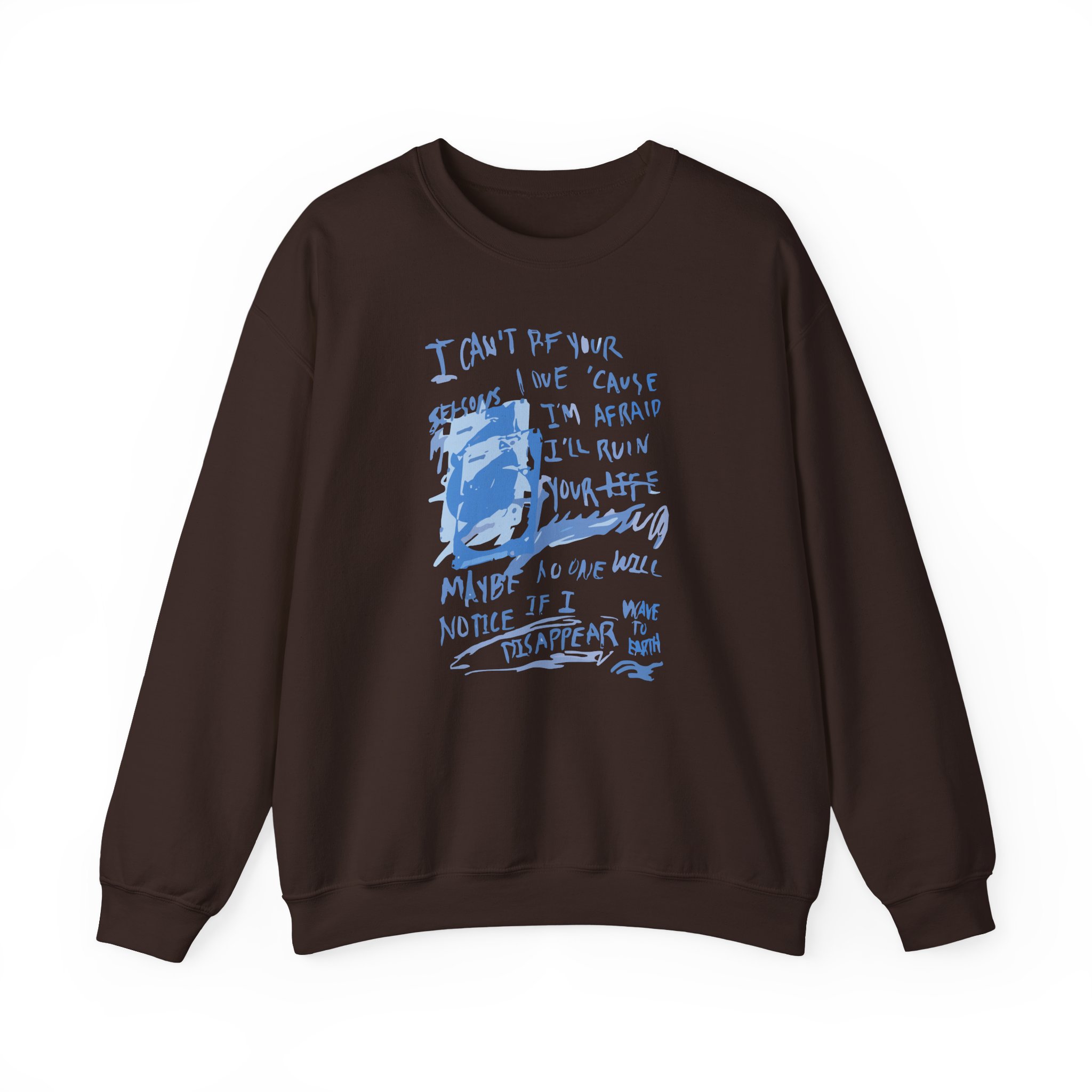 Wave to Earth Unisex Heavy Blendâ„¢ Crewneck Sweatshirt