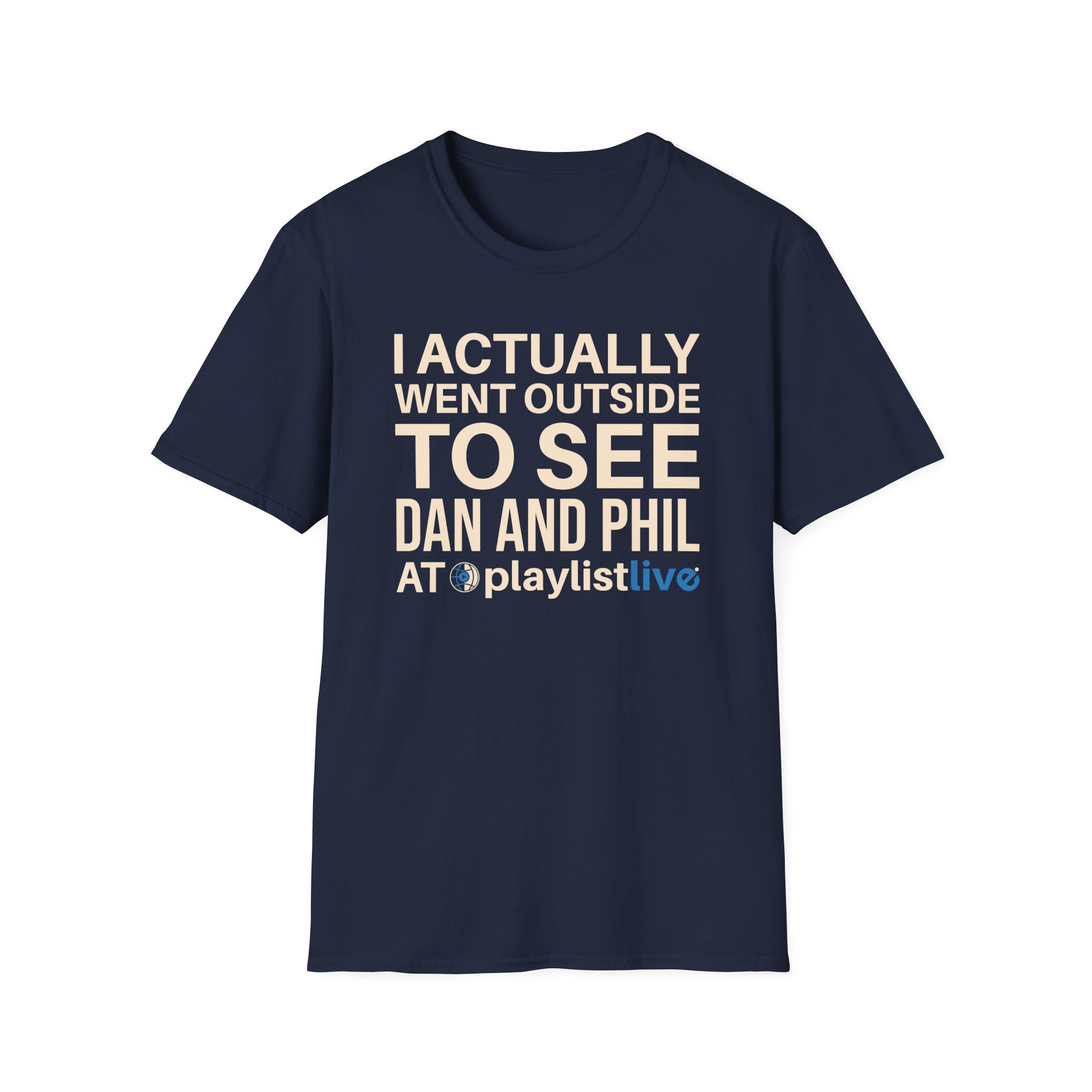 Dan and Phil Actually Went Outside to See Dan and Phil at Playlist Live Unisex Softstyle T-Shirt