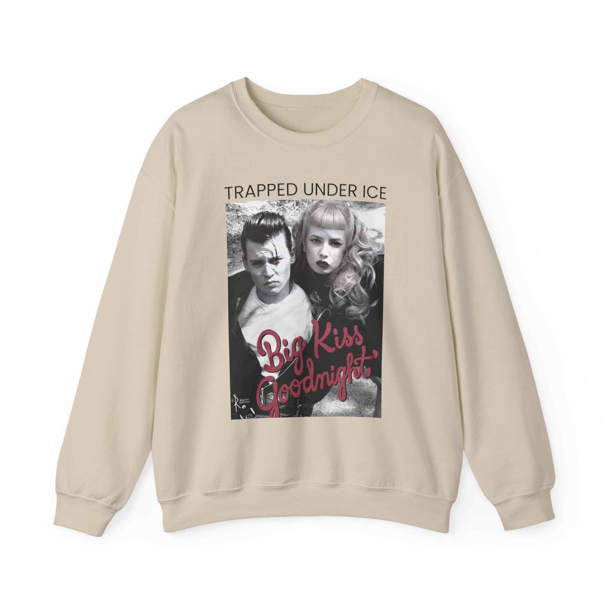 Trapped Under Ice Big Kiss Goodnight Unisex Heavy Blend Crewneck Sweatshirt