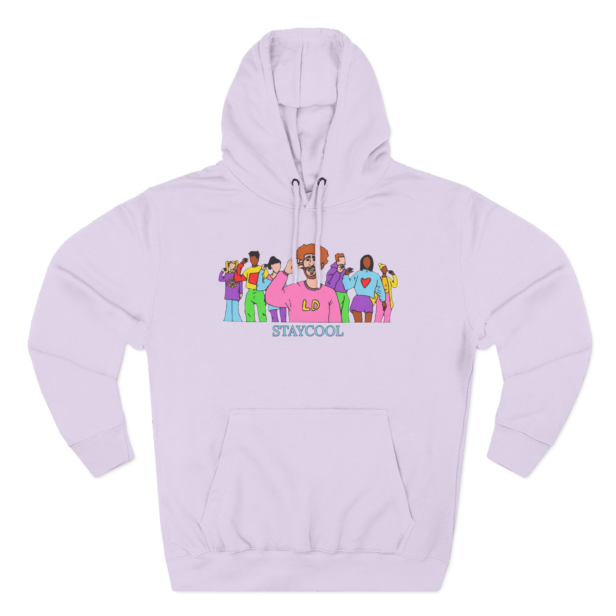 Lil Dicky Three-Panel Fleece Hoodie