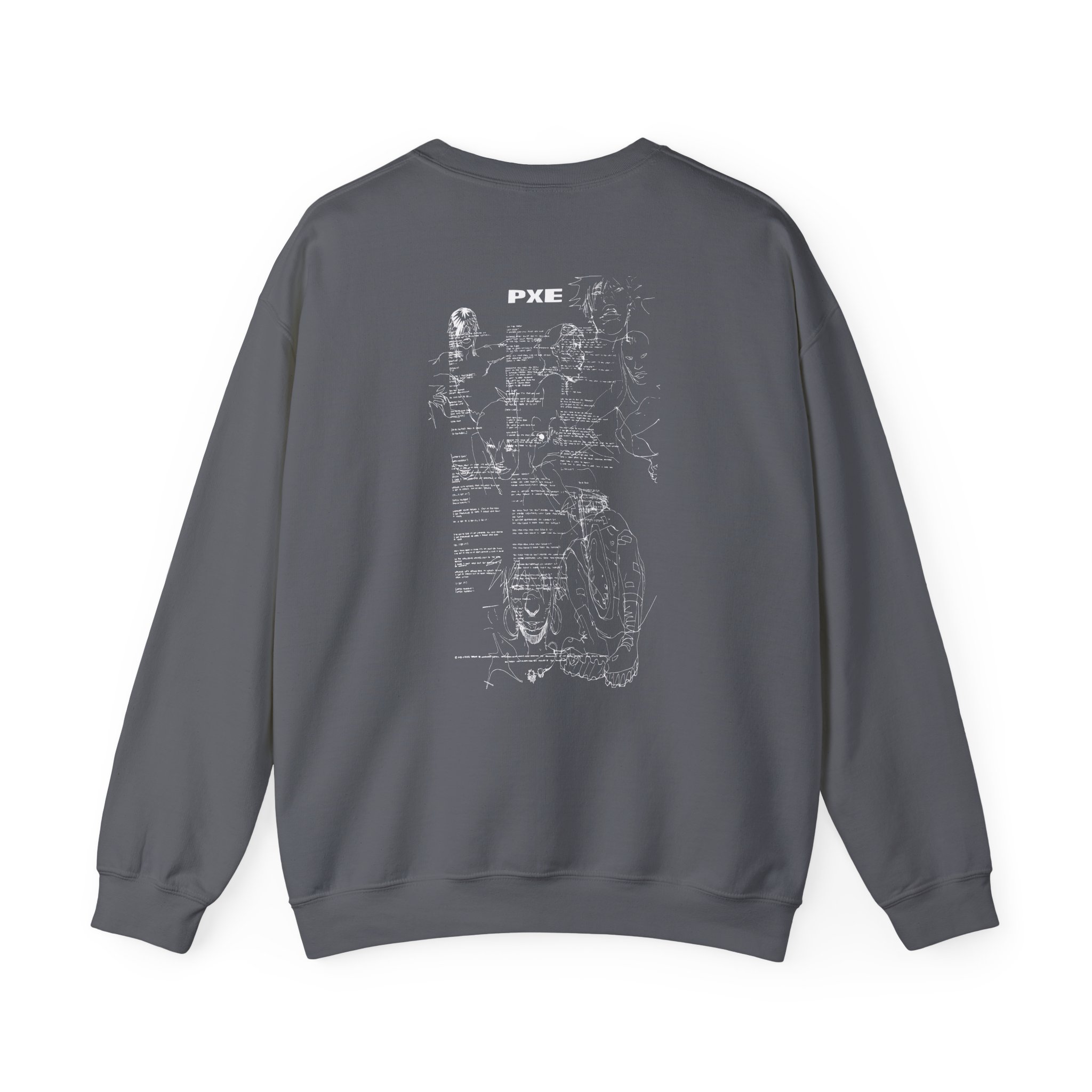 Ecco2k in the Flesh Unisex Heavy Blendâ„¢ Crewneck Sweatshirt