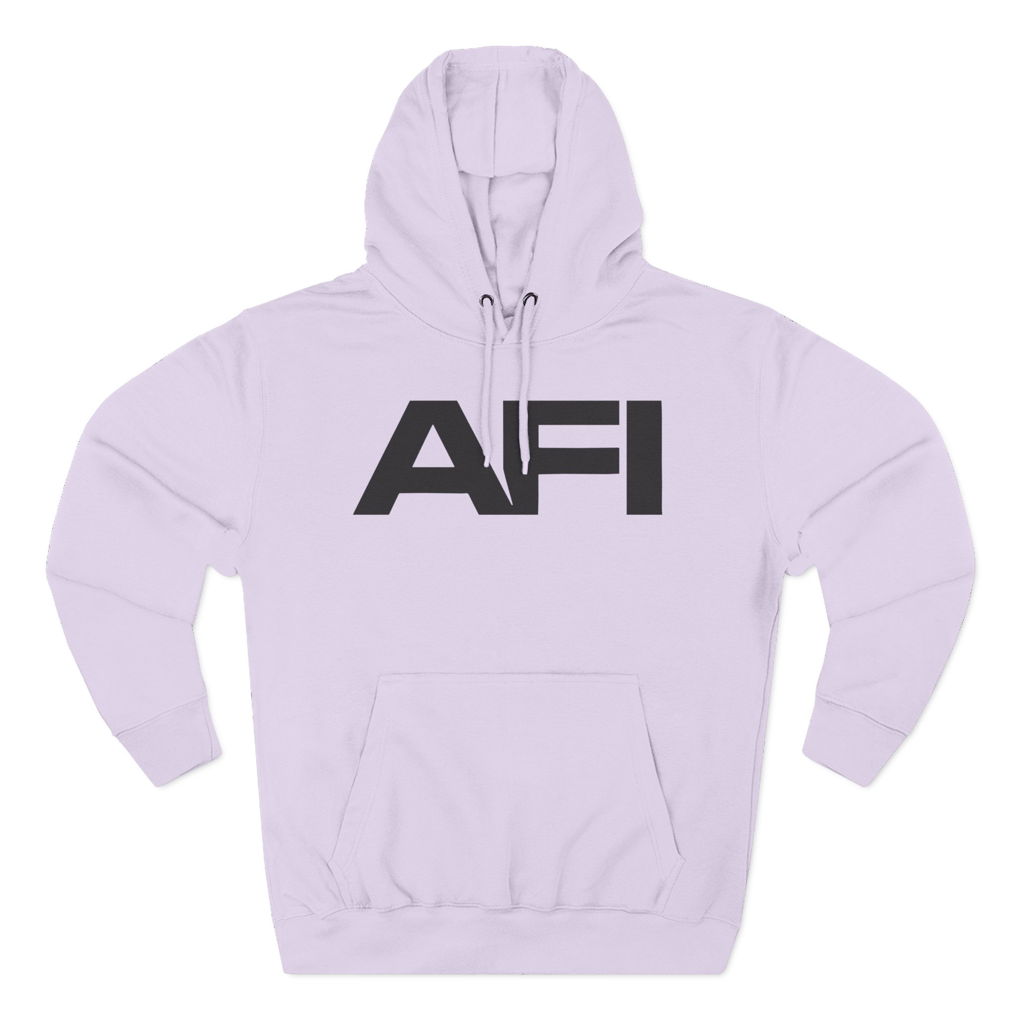 Afi Logo Three-Panel Fleece Hoodie