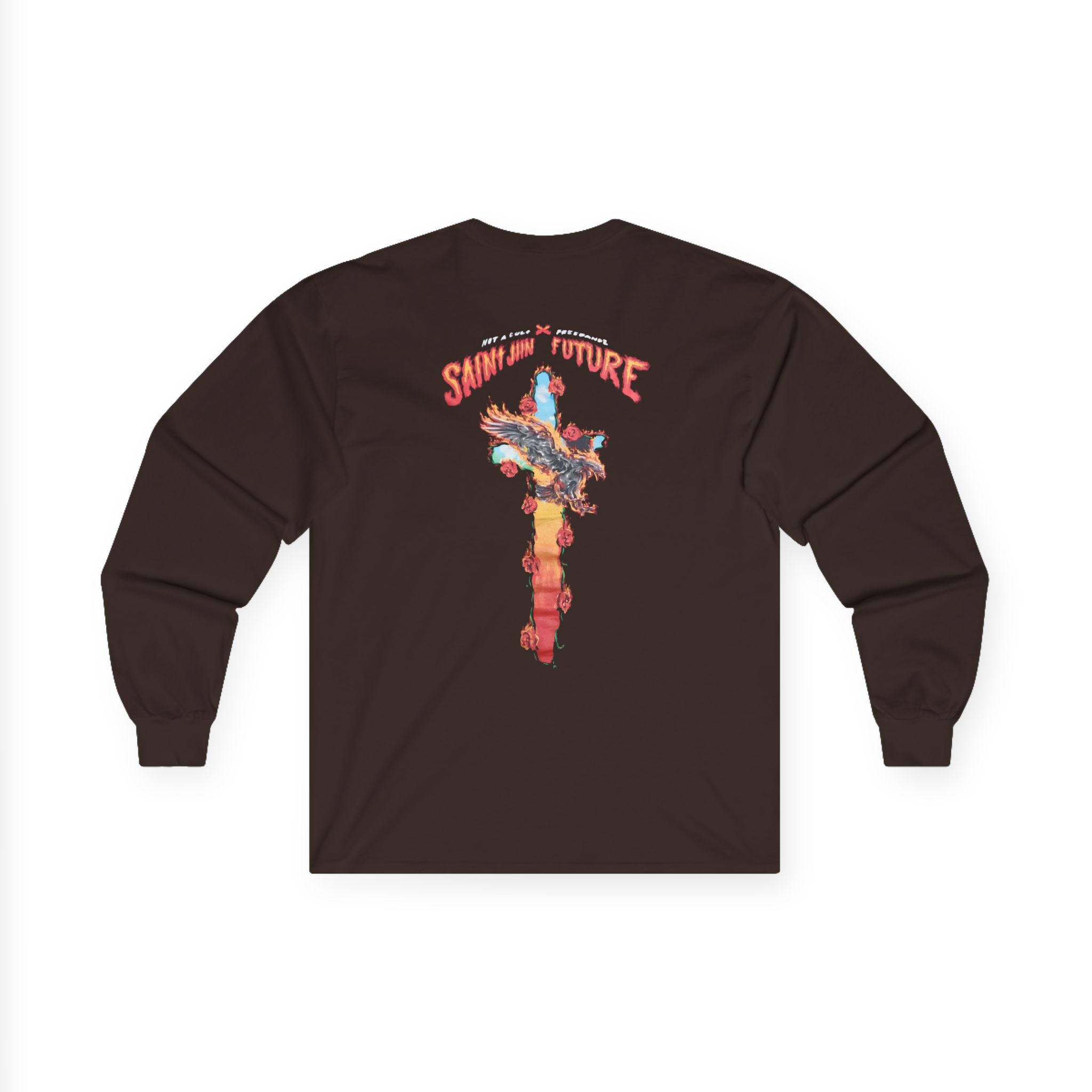 Saint Jhn Not a Cult X Freebandz Roses Unisex Ultra Cotton Long Sleeve Tee