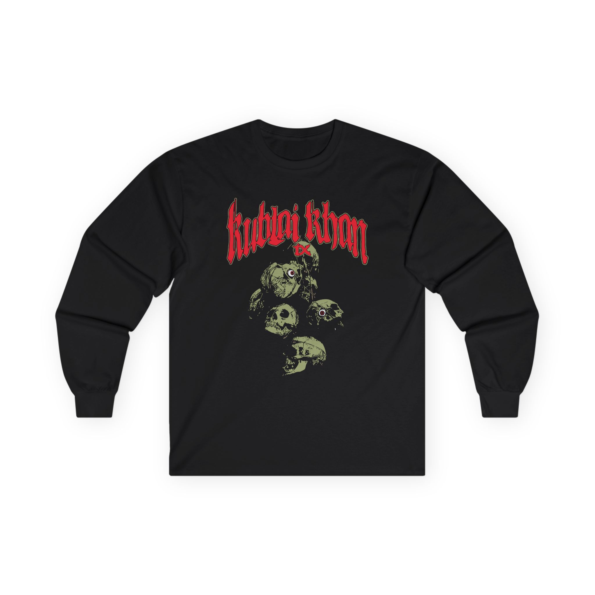 Kublai Khan - Skull Unisex Ultra Cotton Long Sleeve Tee
