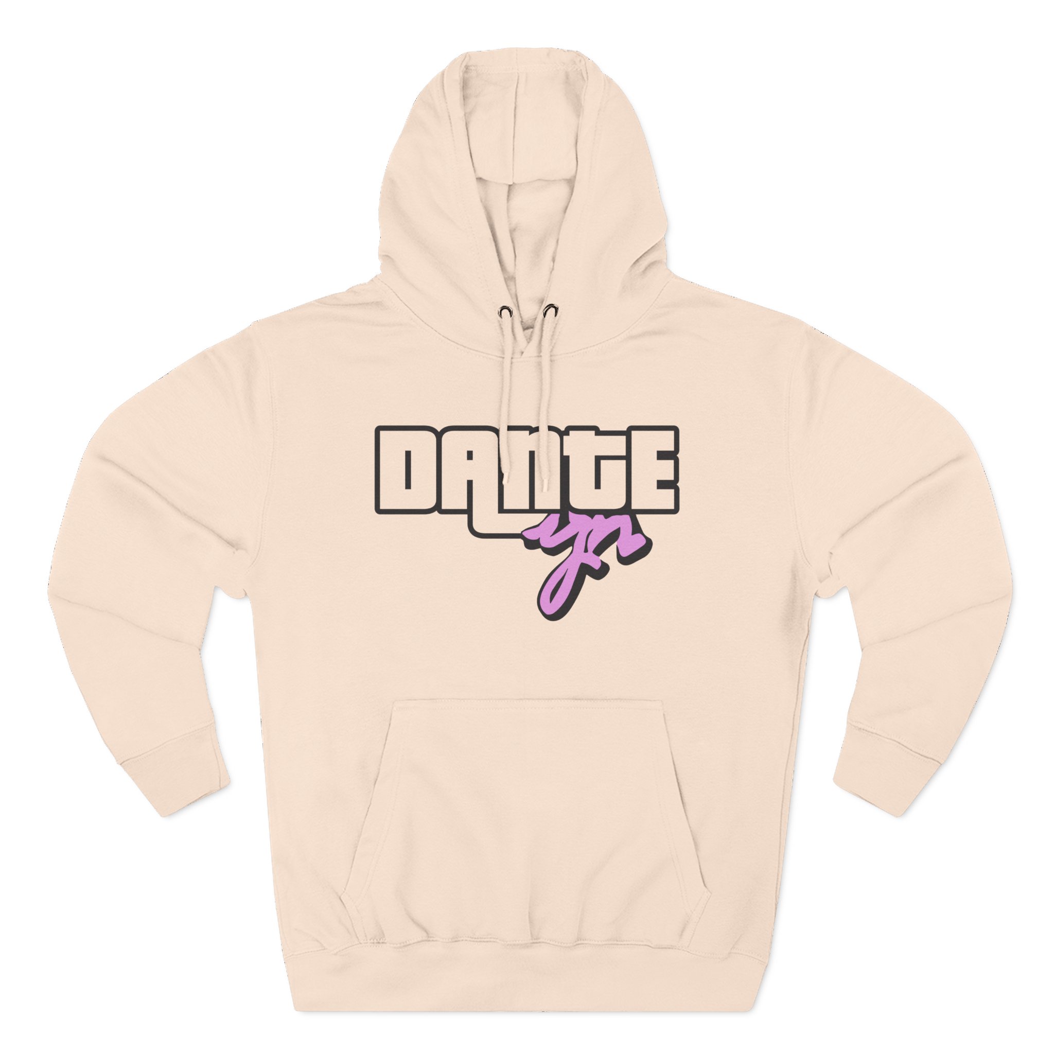 Makko Three-Panel Fleece Hoodie