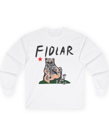 California Bear Drink Cheap Beer Fidlar Unisex Ultra Cotton Long Sleeve Tee
