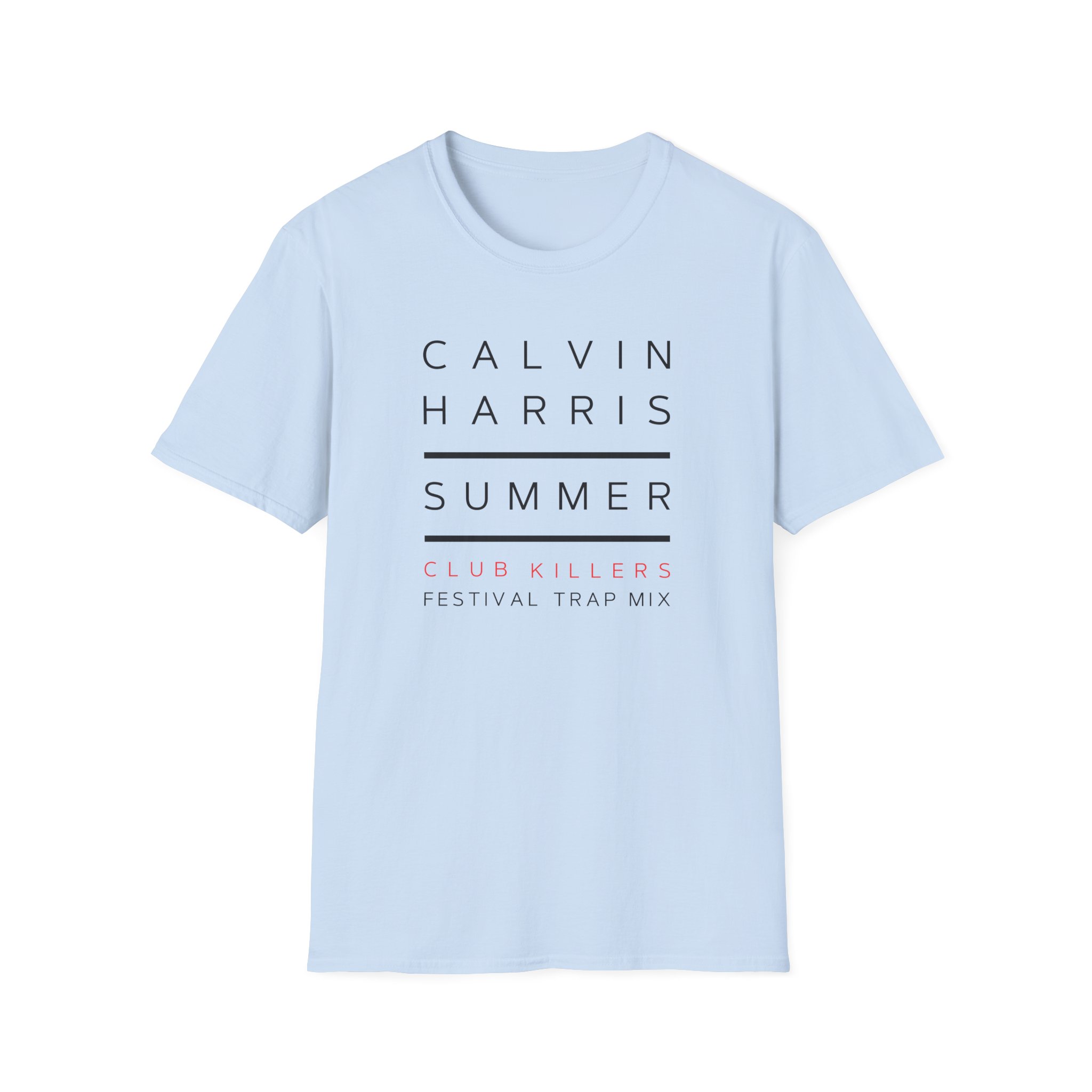 Calvin Harris Summer 4 Album Cover Unisex Softstyle T-Shirt