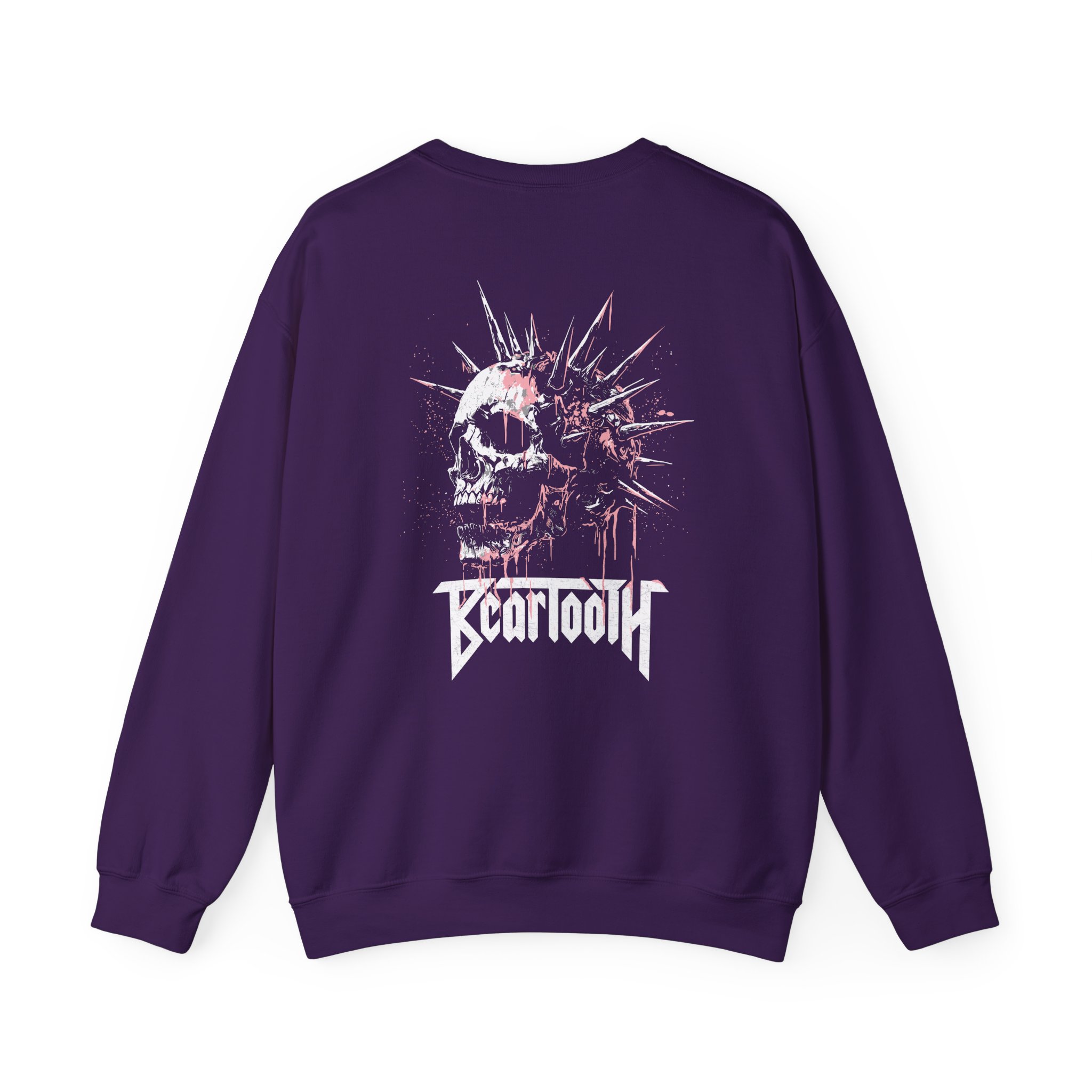 Beartooth Spike Skull Unisex Heavy Blendâ„¢ Crewneck Sweatshirt