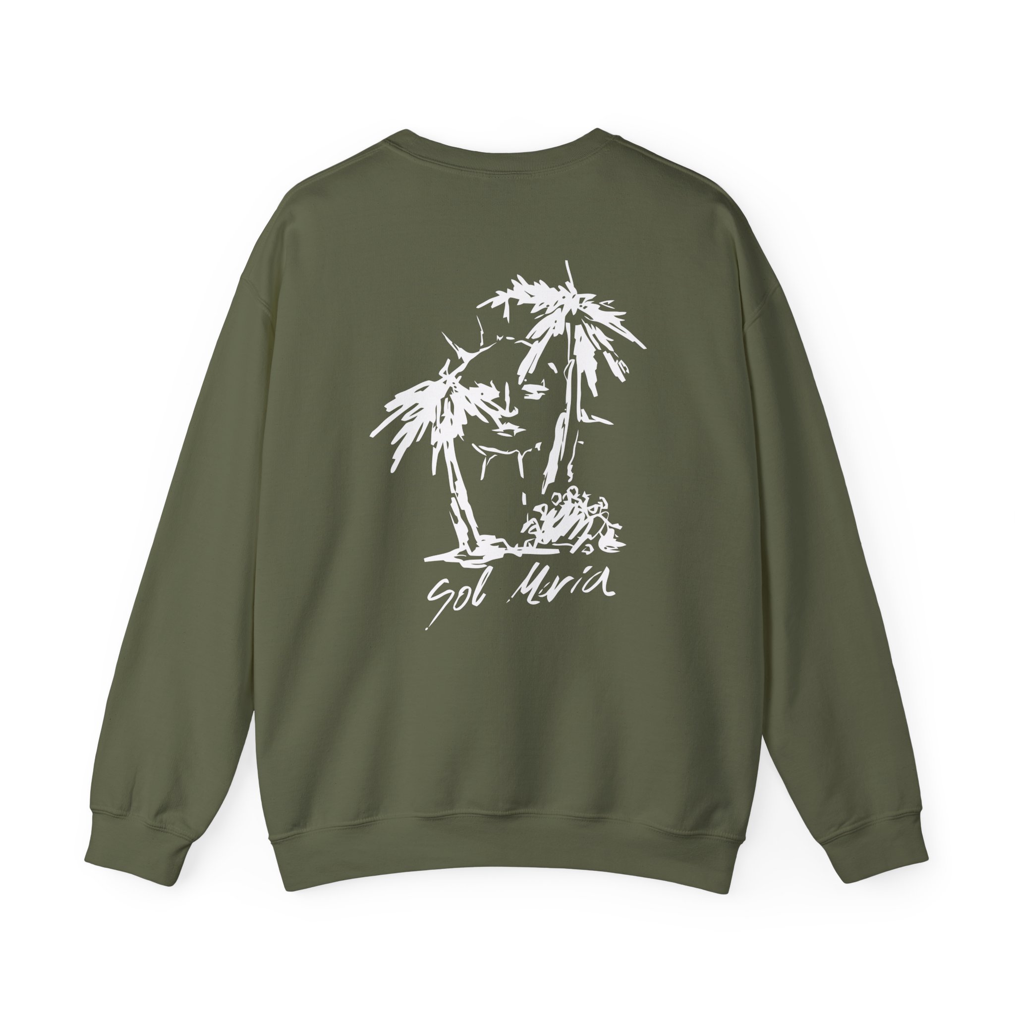 Eladio Carrion Sol Maria Unisex Heavy Blendâ„¢ Crewneck Sweatshirt