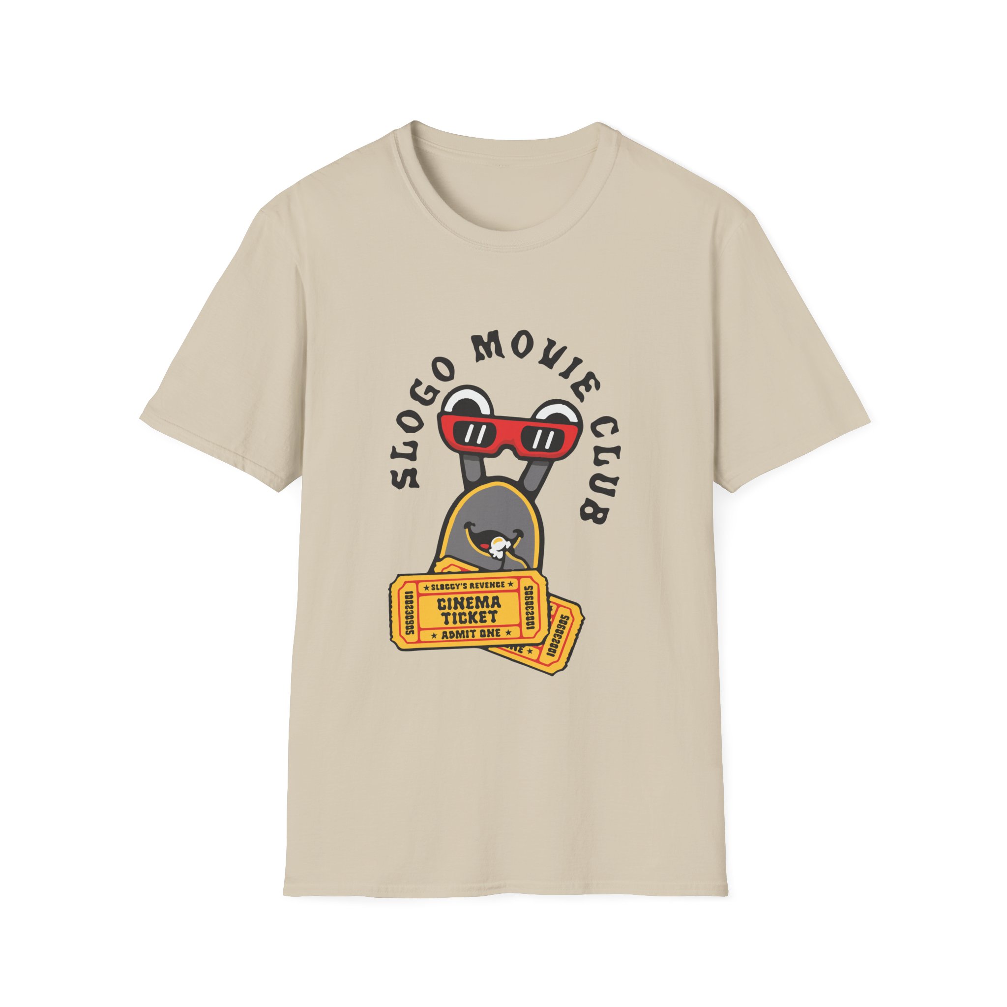 Slogoman Movie Club 2 Unisex Softstyle T-Shirt