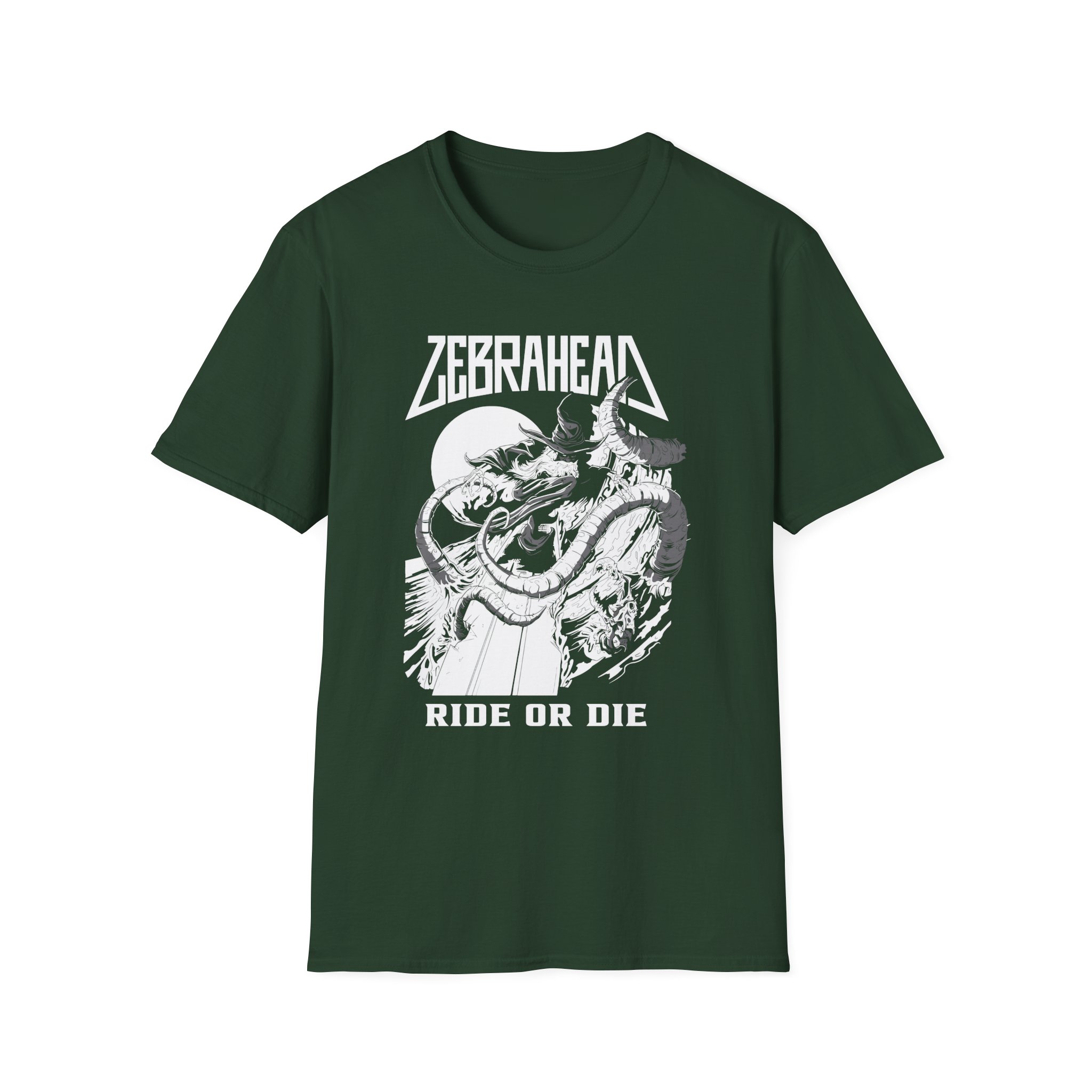 Zebrahead Ride or Die Unisex Softstyle T-Shirt