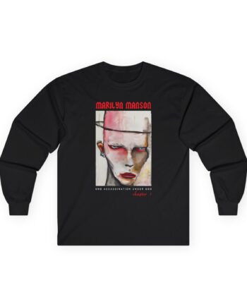 Marilyn Manson One Assassination Under God Unisex Ultra Cotton Long Sleeve Tee