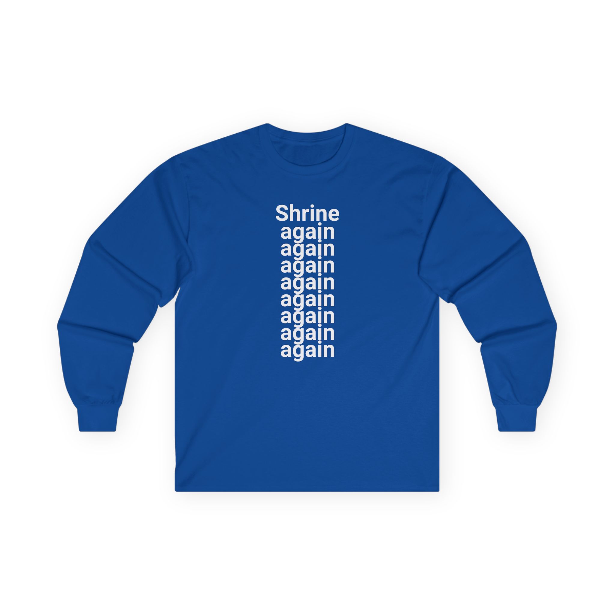 Fred Again Shrine Again Unisex Ultra Cotton Long Sleeve Tee