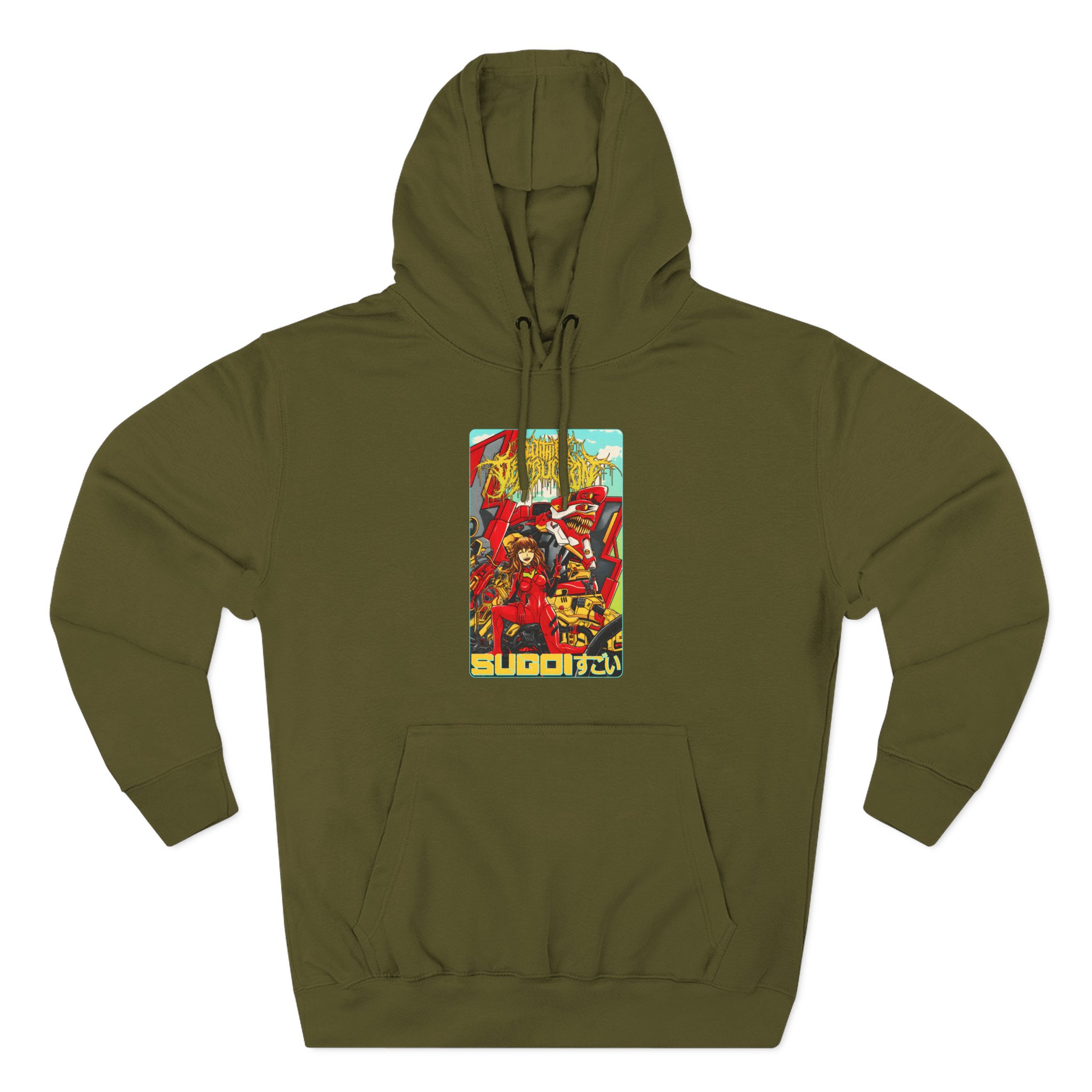 Within Destruction Asuka Three-Panel Fleece Hoodie