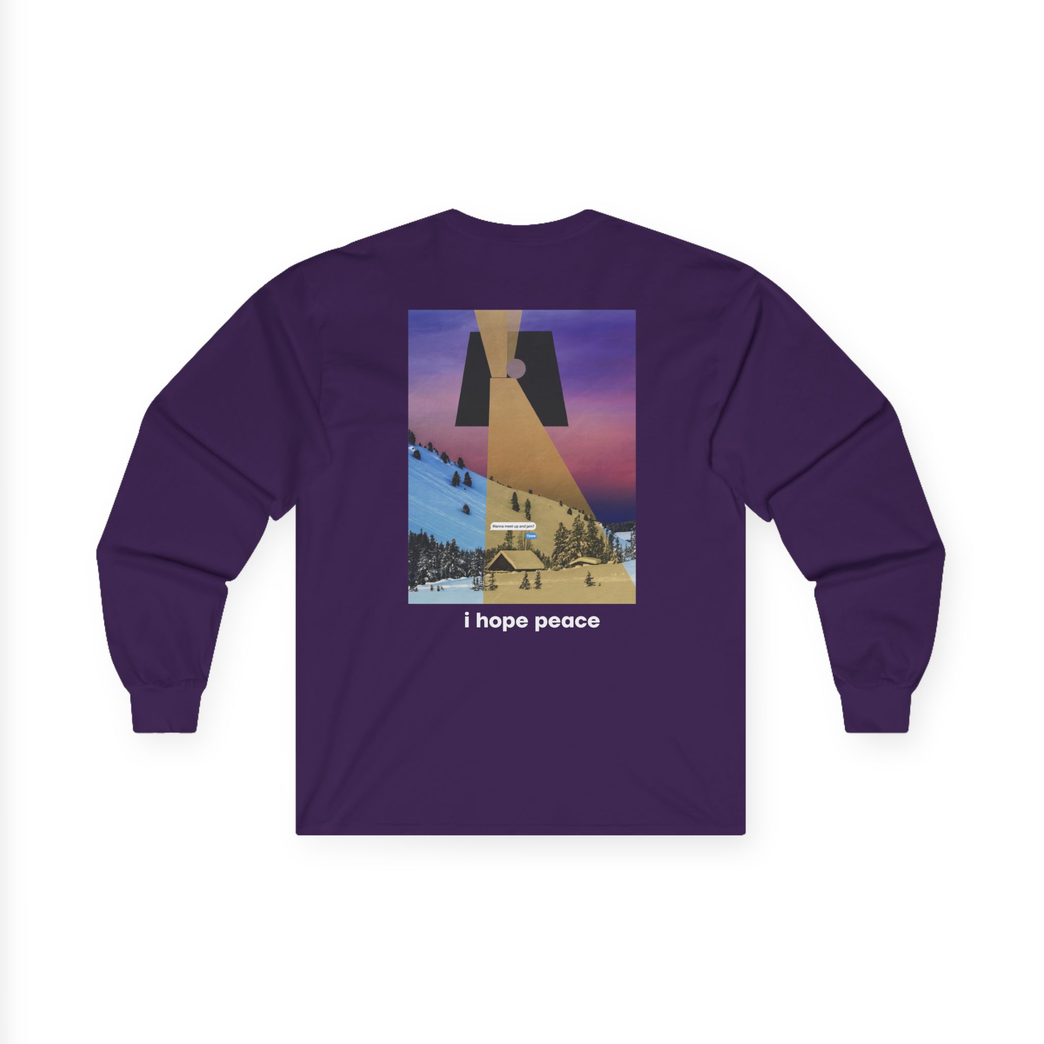 Chon I Hope Peace Unisex Ultra Cotton Long Sleeve Tee