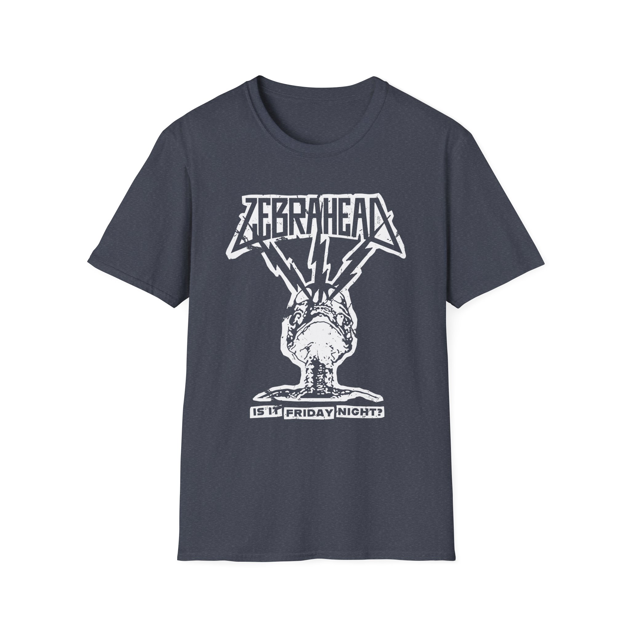 Zebrahead Lightning Skull Friday night tour Unisex Softstyle T-Shirt