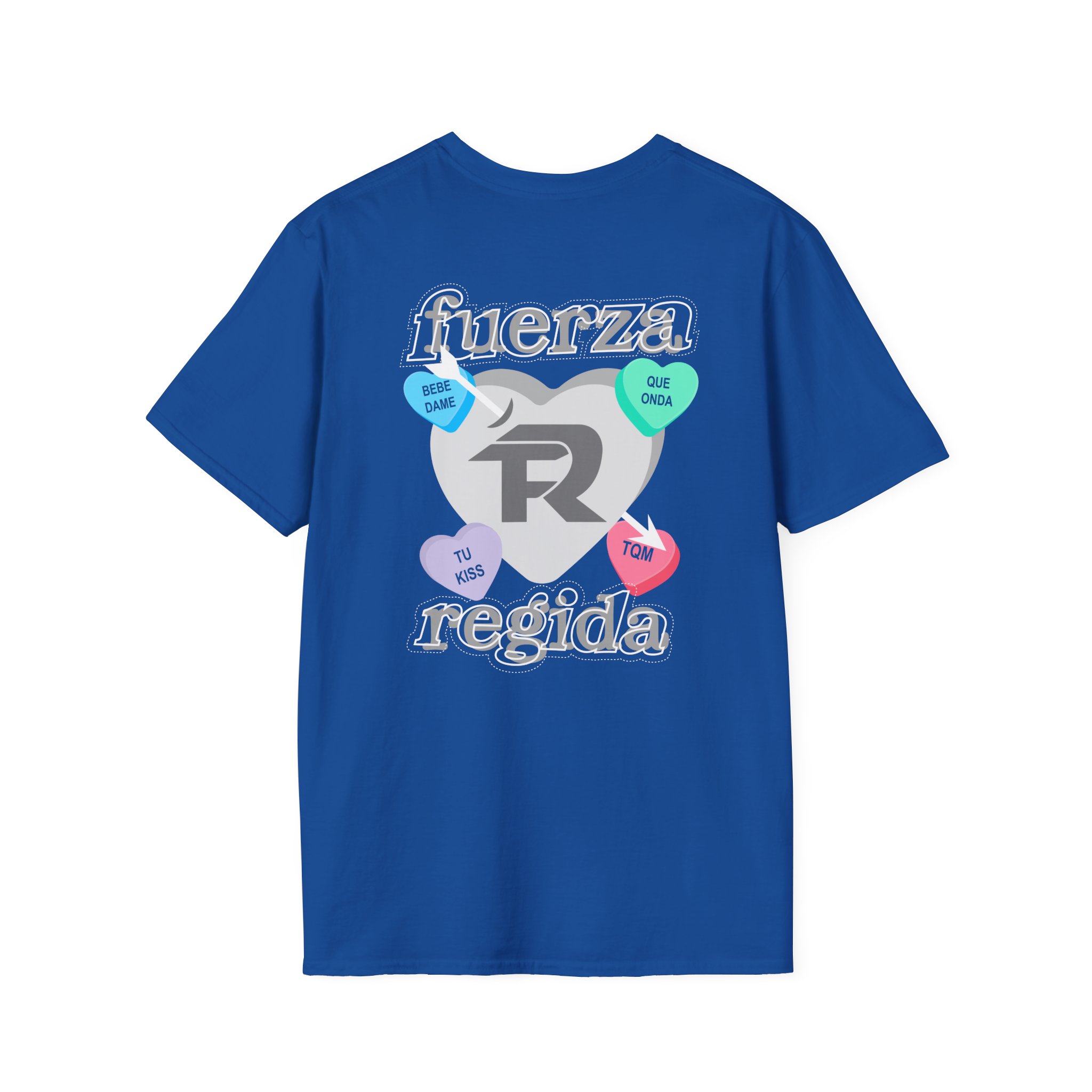 Fuerza Regida Candy Hearts Unisex Softstyle T-Shirt