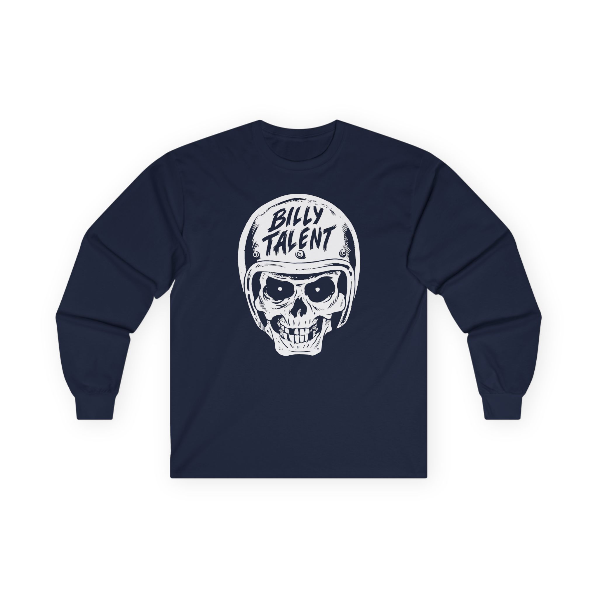 Billy Talent Skull Rider Glow-in-the-dark Unisex Ultra Cotton Long Sleeve Tee