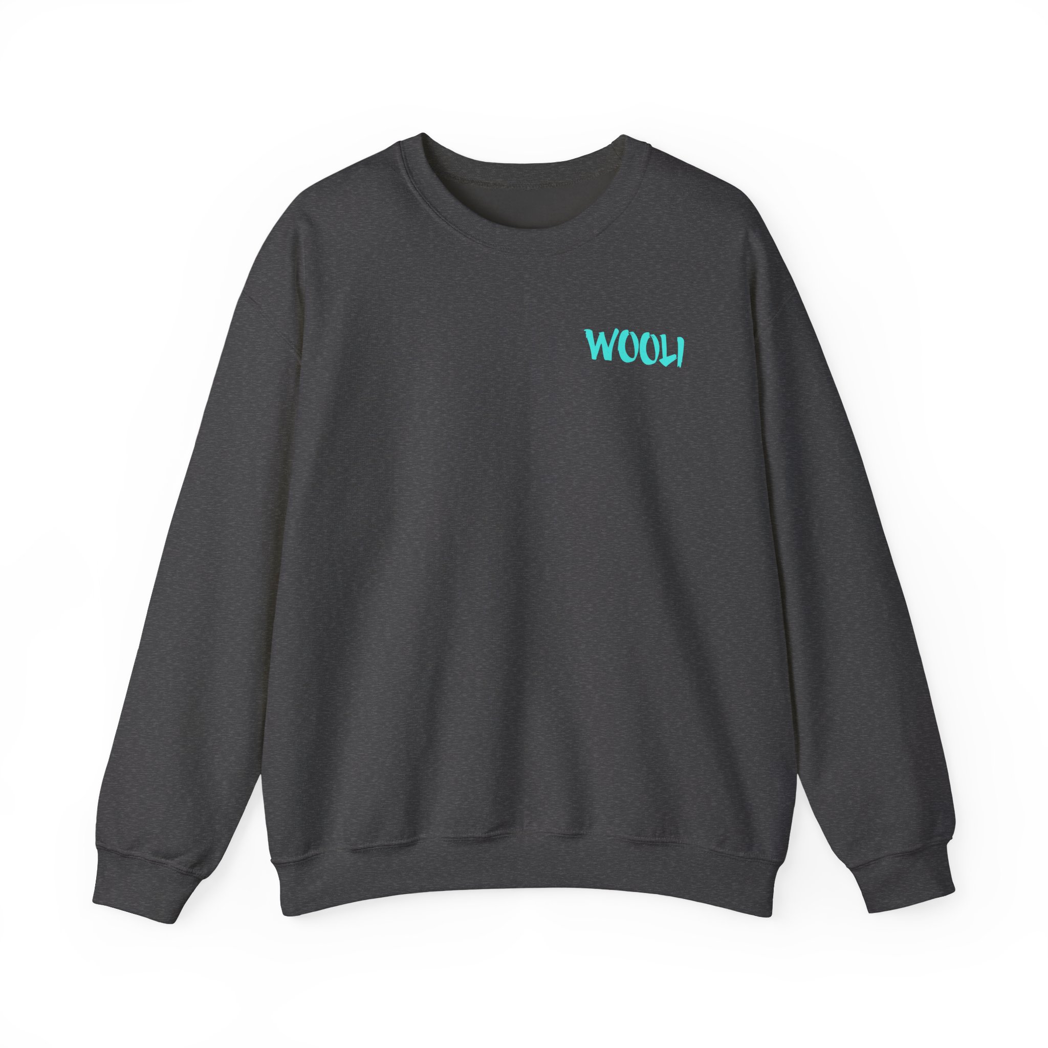 Wooli Teal Unisex Heavy Blendâ„¢ Crewneck Sweatshirt